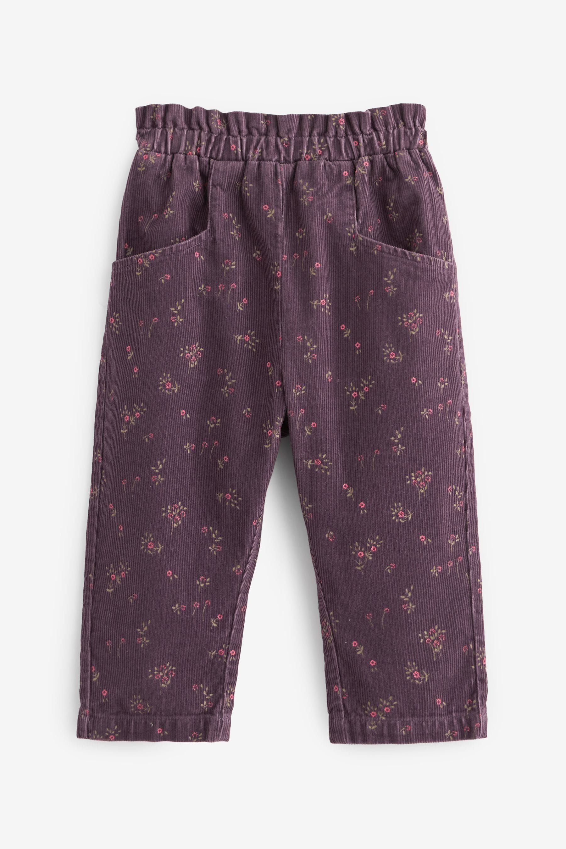 Purple Cord Trousers (3mths-7yrs)