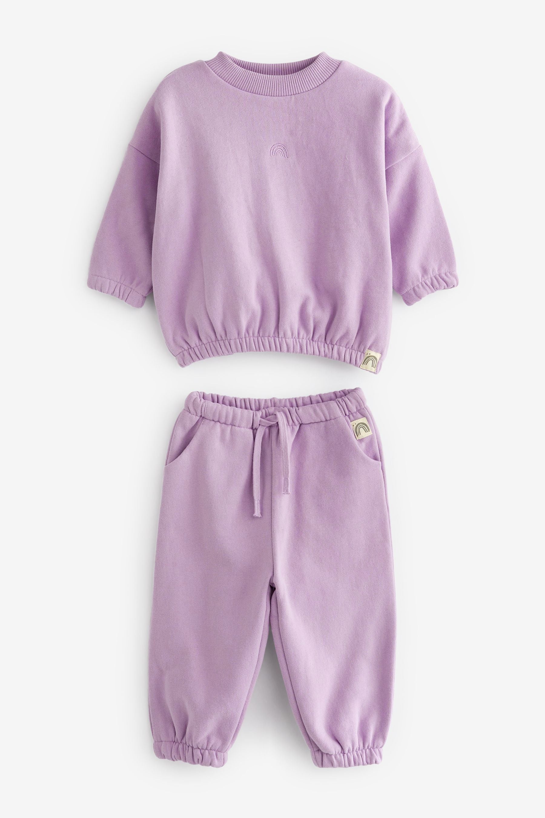 Lilac Purple Set Soft Touch Jersey (3mths-7yrs)