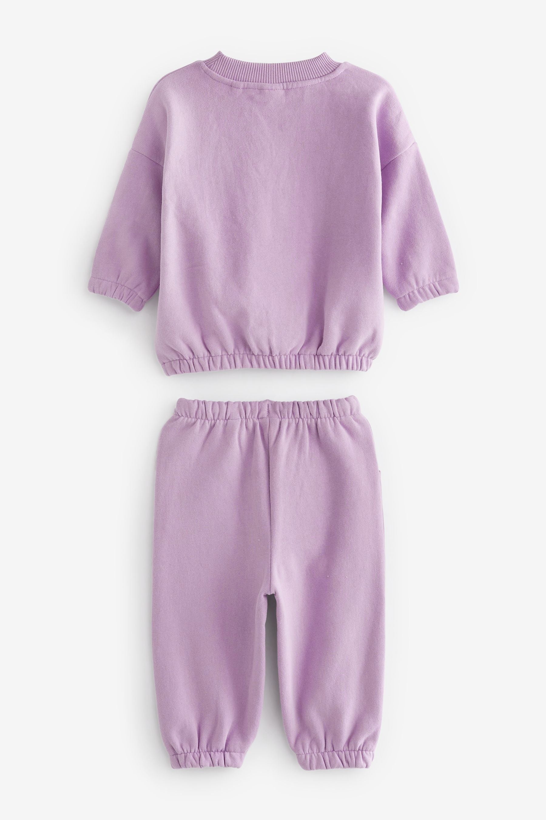 Lilac Purple Set Soft Touch Jersey (3mths-7yrs)