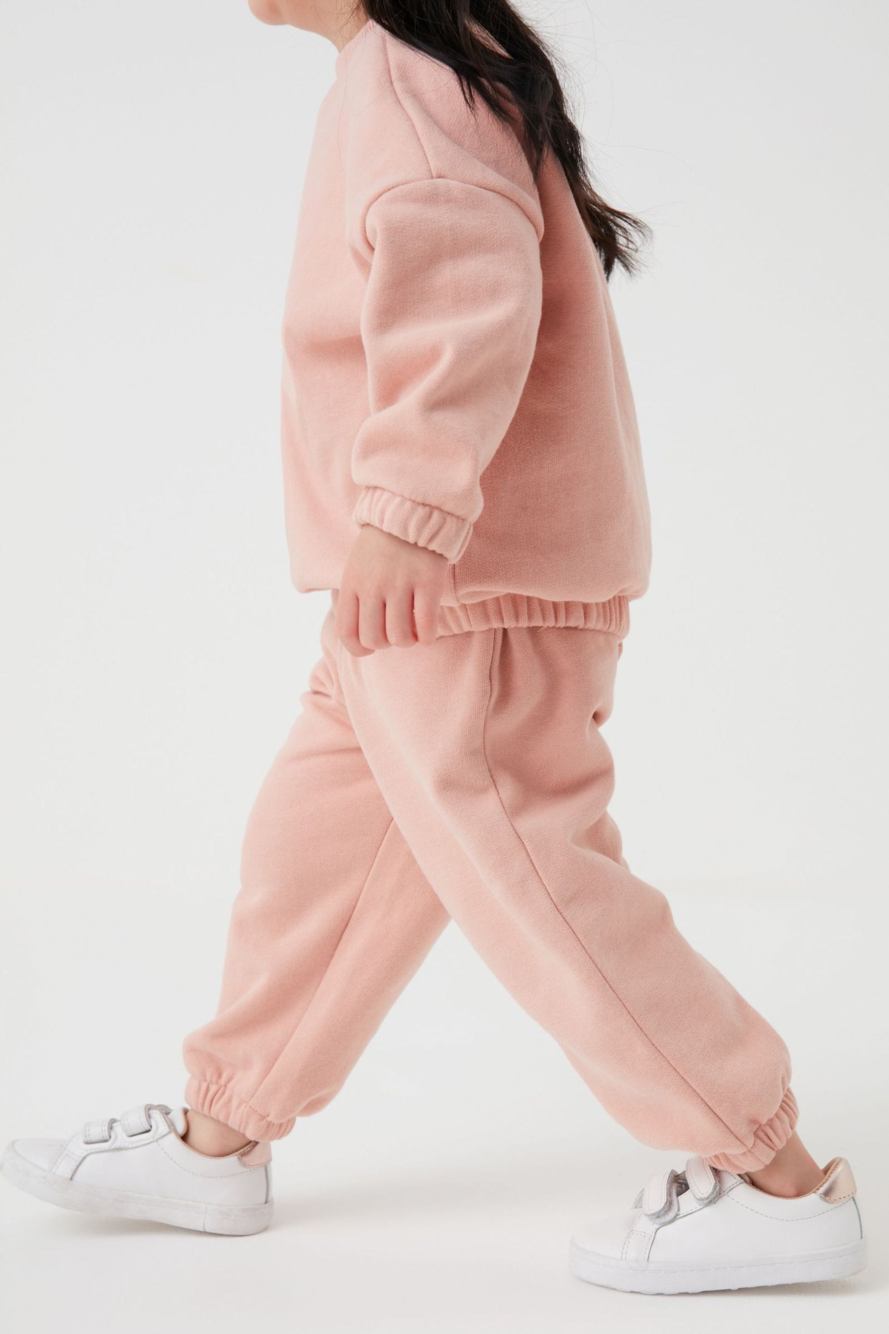 Pale Pink Joggers (3mths-7yrs)