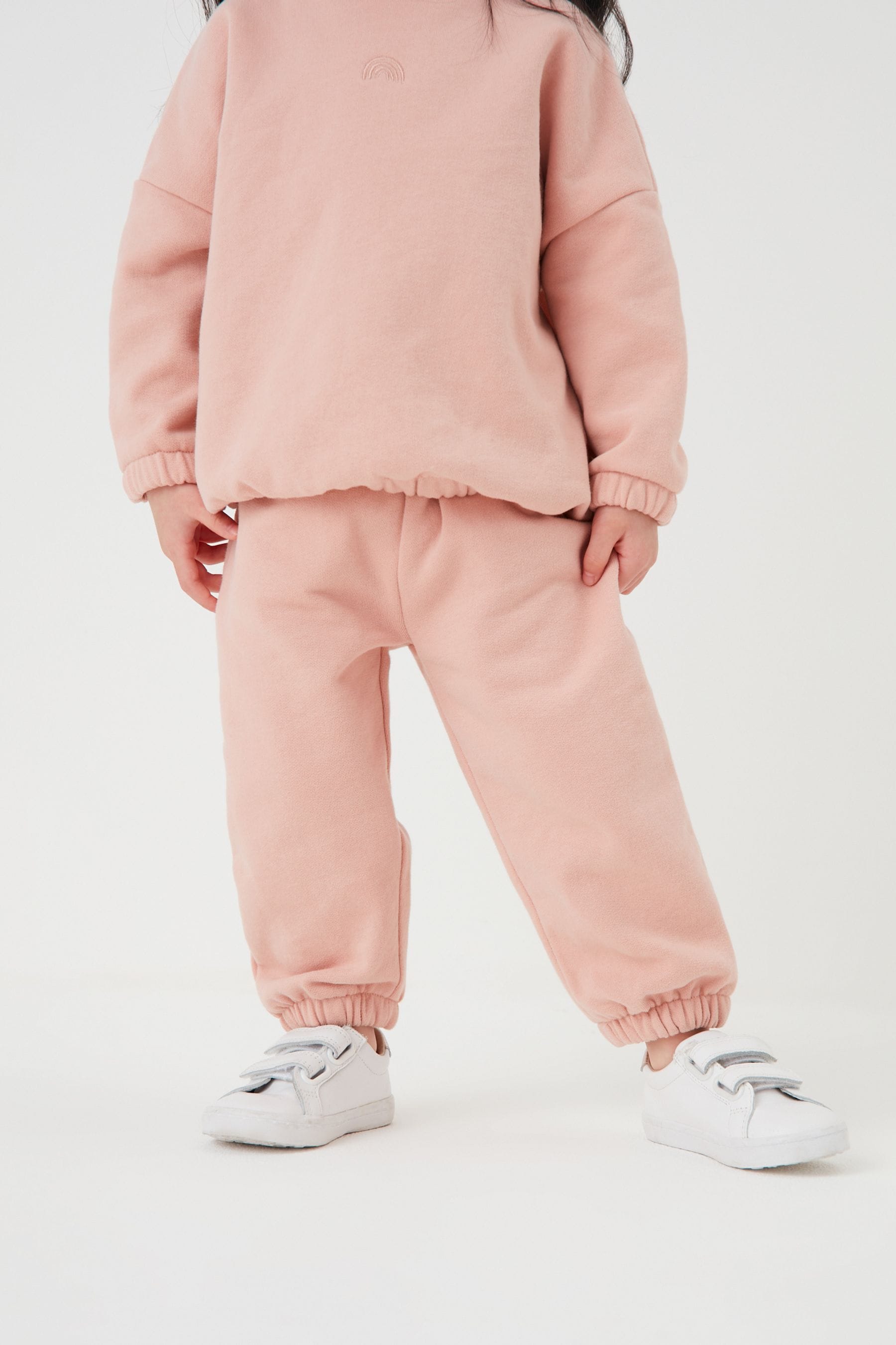 Pale Pink Joggers (3mths-7yrs)