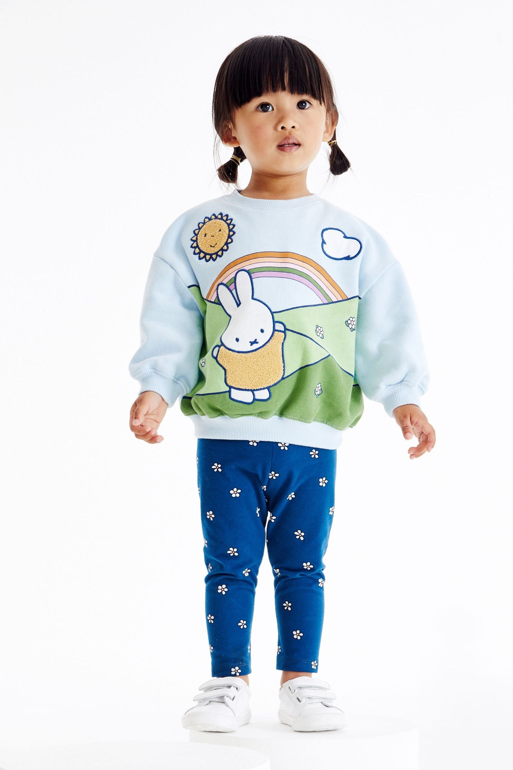 Miffy Scene Multi Character Sweat And Joggers Set (3mths-7yrs)