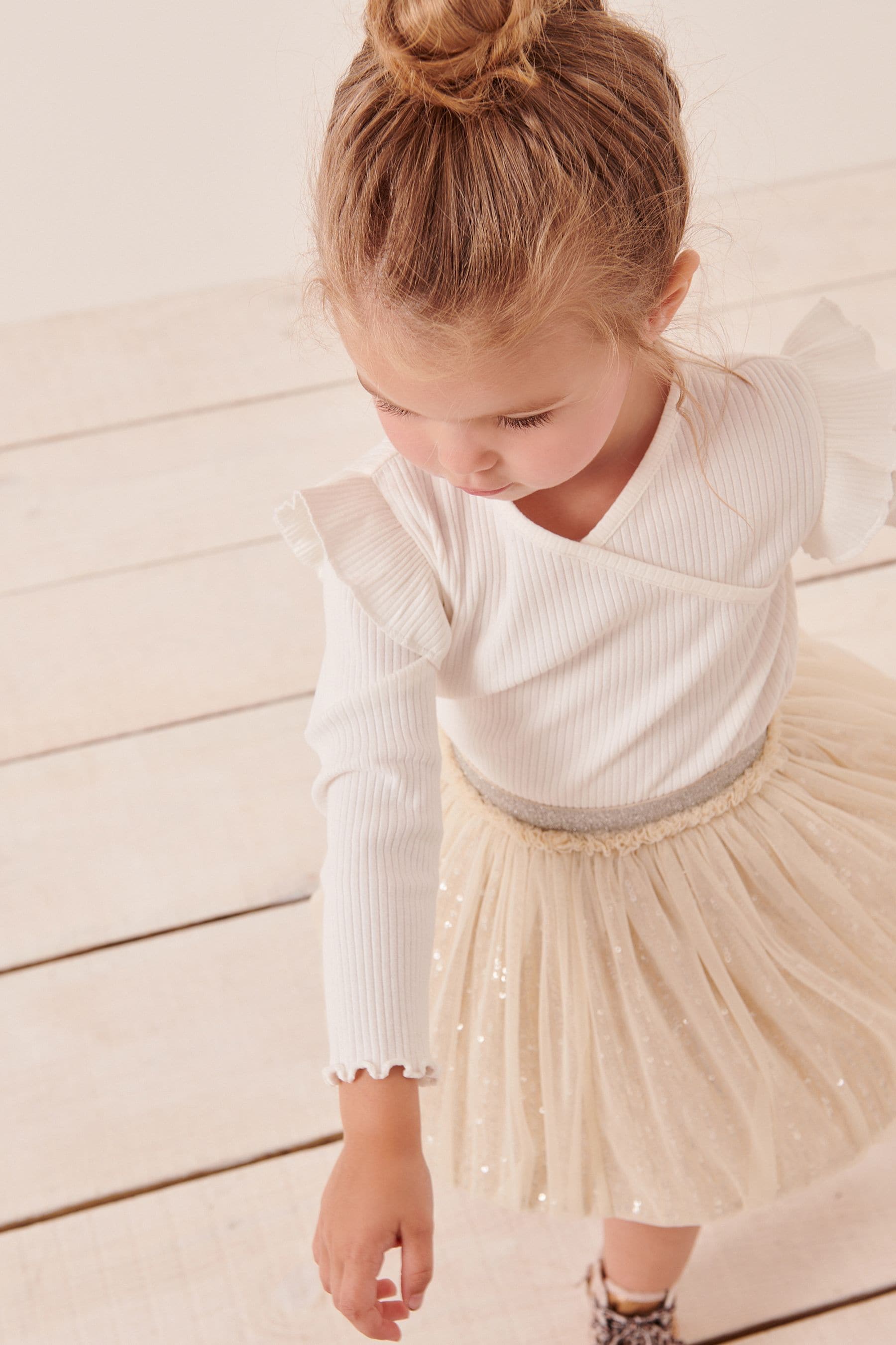 Champagne Gold Sequin Tutu Skirt (3mths-7yrs)