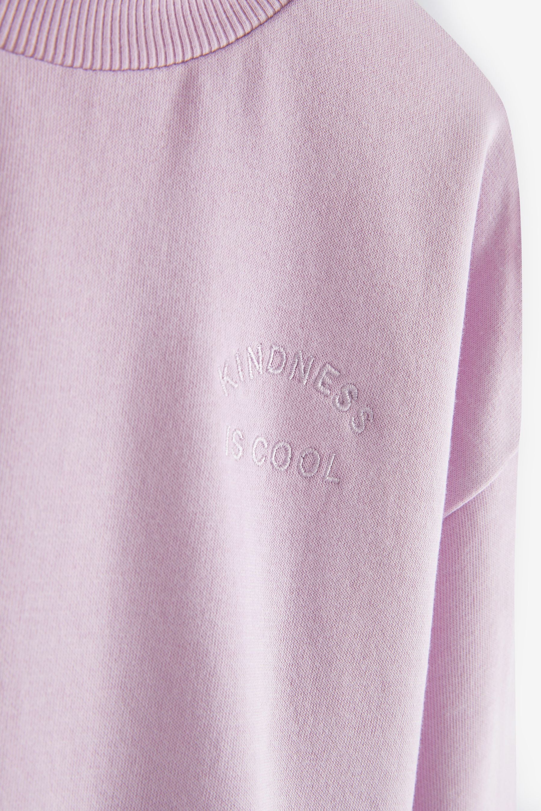 Lilac Pink Sweat Top (3-16yrs)