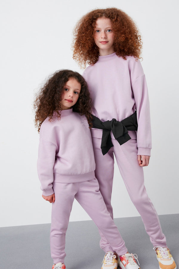 Lilac Pink Sweat Top and Jogger Set (3-16yrs)