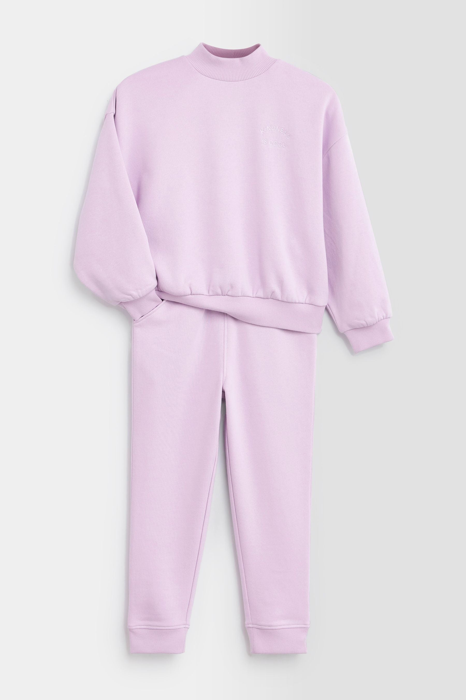 Lilac Pink Sweat Top and Jogger Set (3-16yrs)