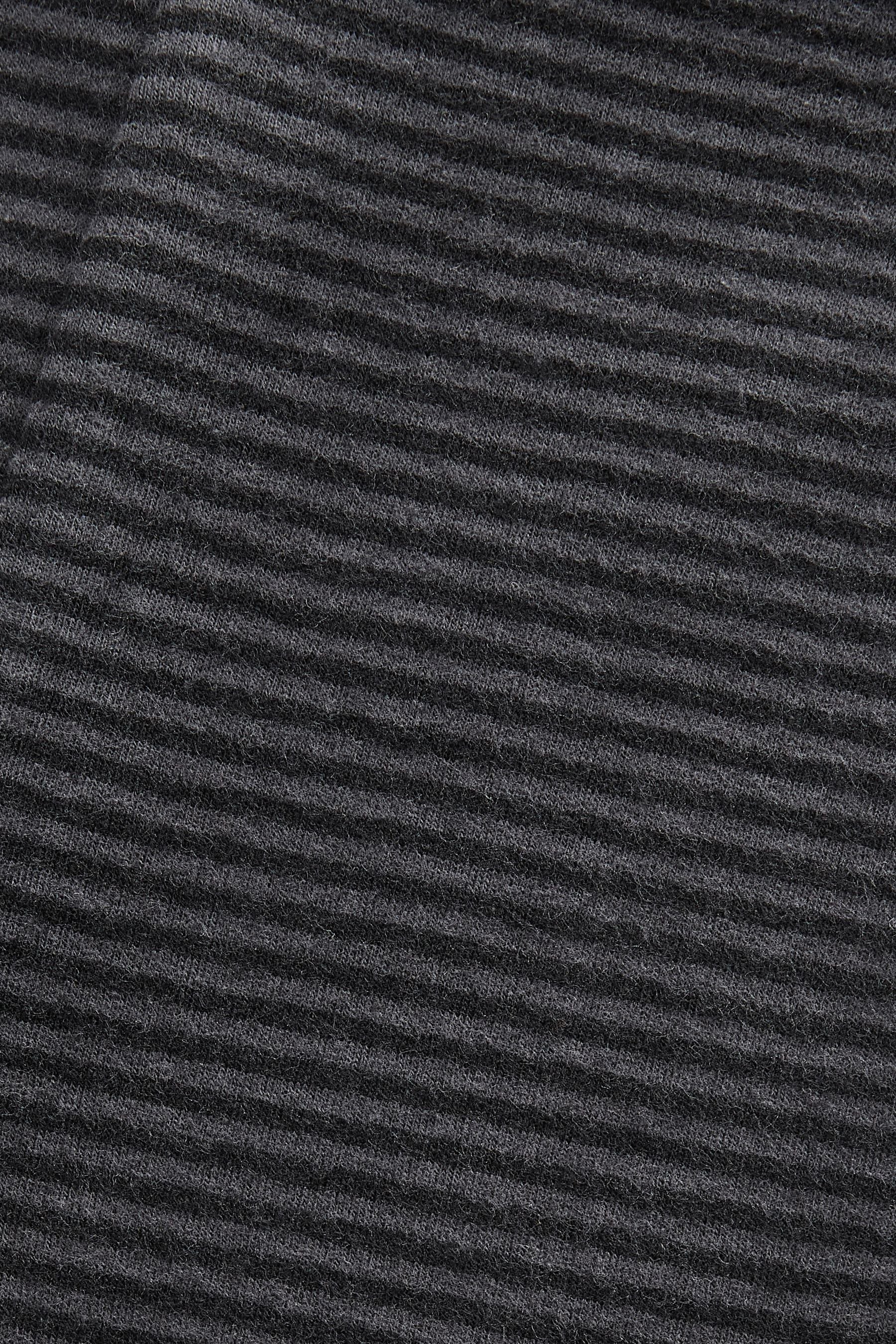 Charcoal Grey Stripe Soft Touch Leggings (3mths-7yrs)