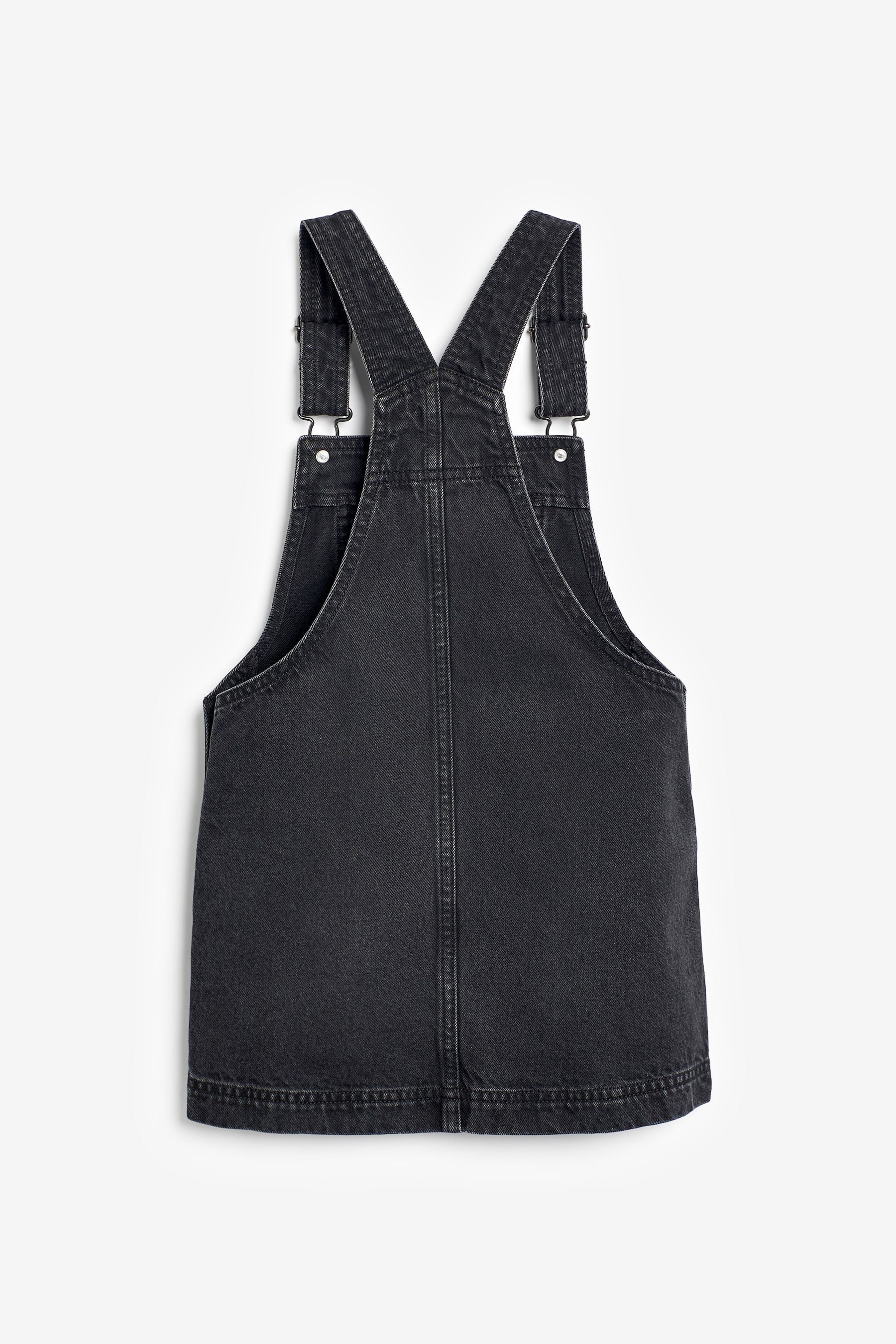 Black Denim Pinafore (3-16yrs)