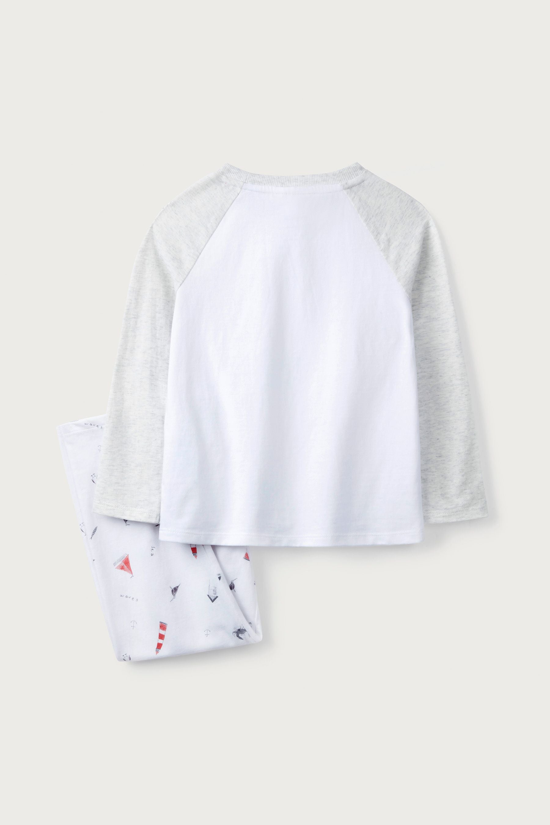 The White Company White Seaside Print Pyjamas