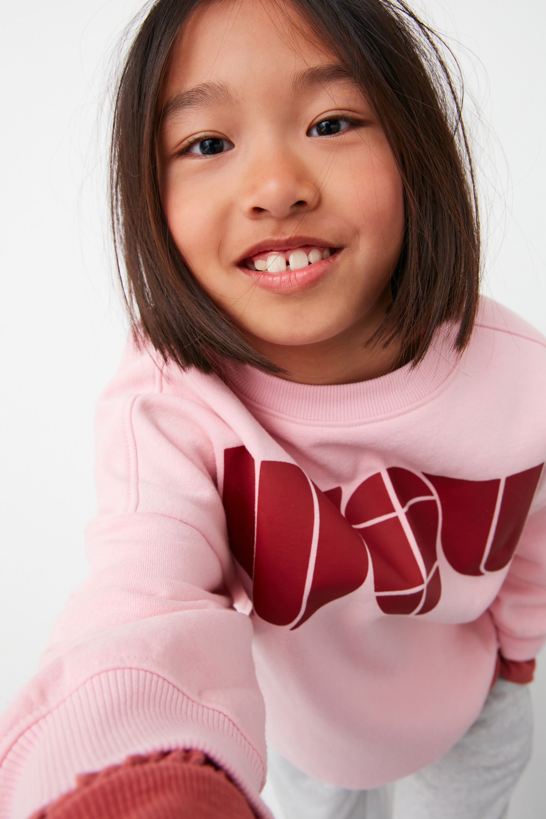 Pink Graphic Sweatshirt (3-16yrs)