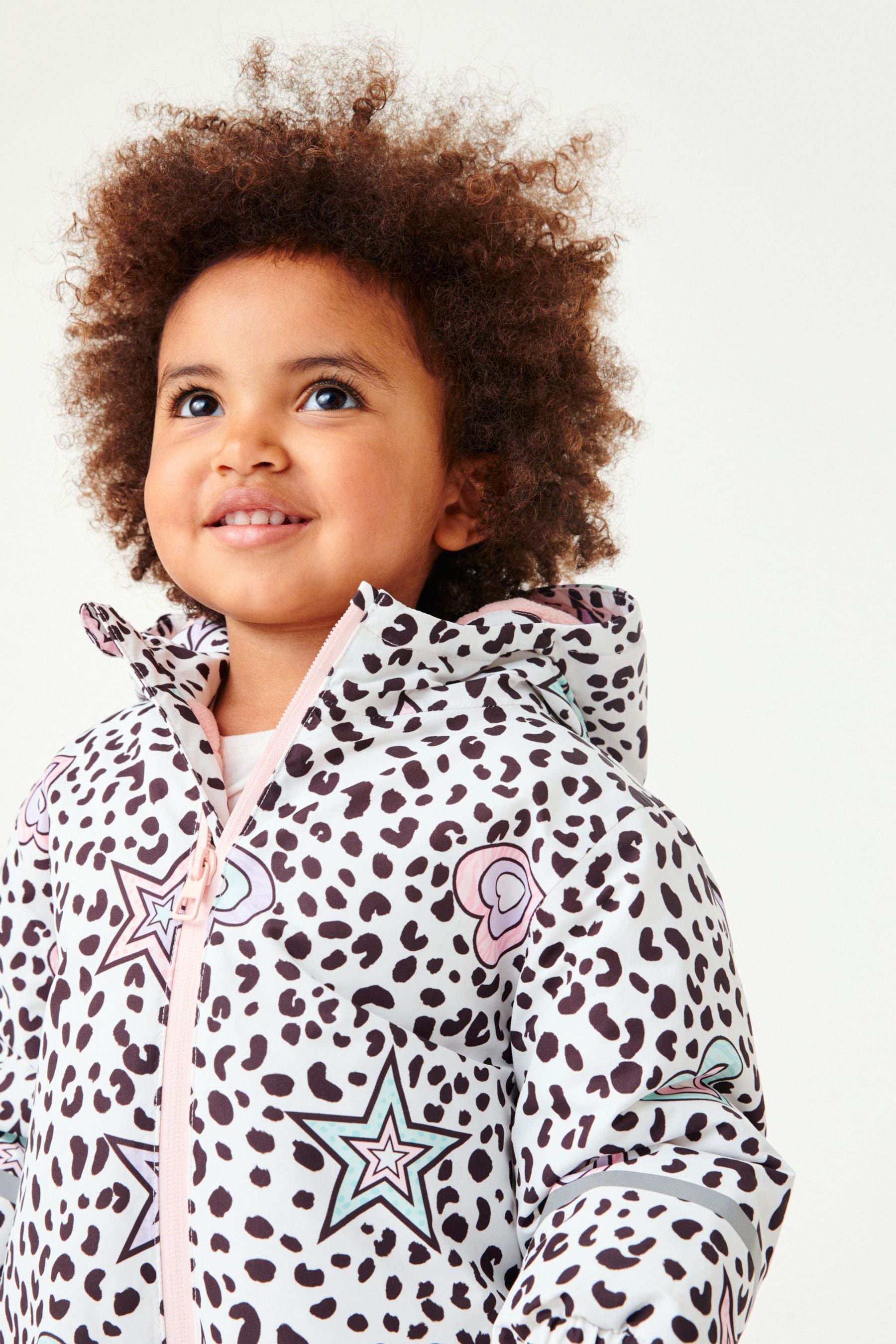 Multi Pastel Leopard Shower Resistant Snowsuit (3mths-7yrs)