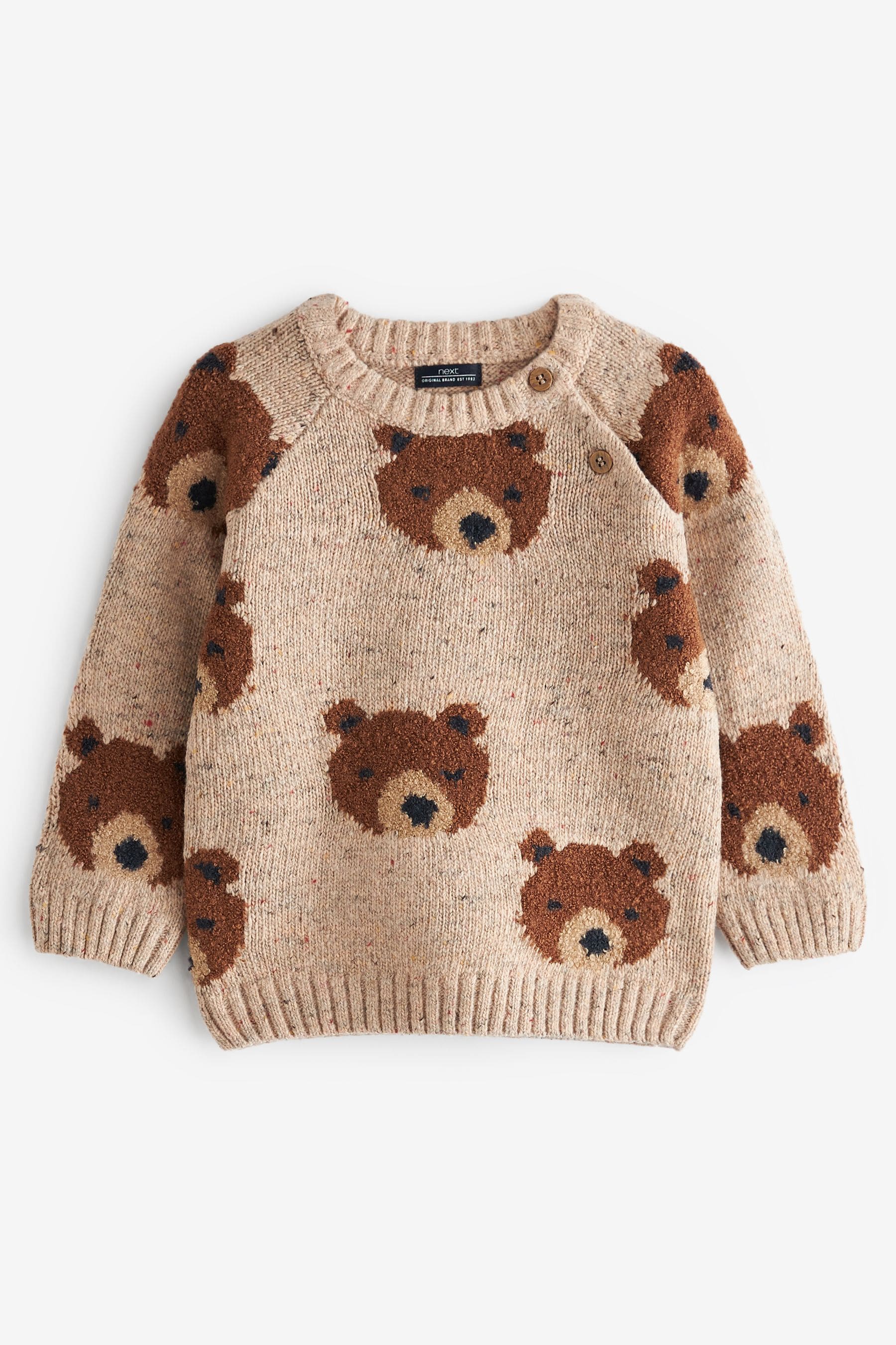 Brown Bear Character Jumper (3mths-7yrs)