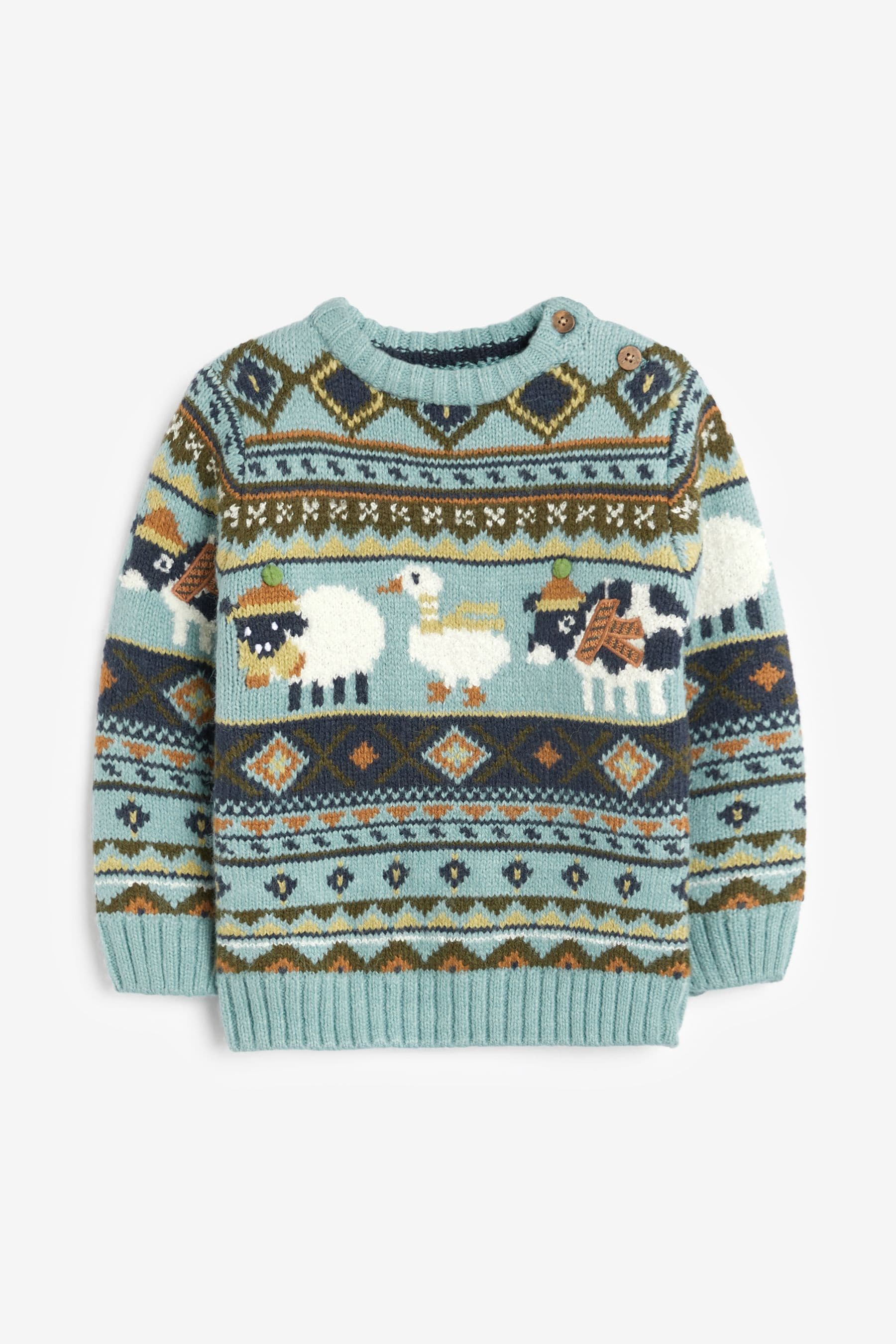 Minerals Animal Character Jumper (3mths-7yrs)