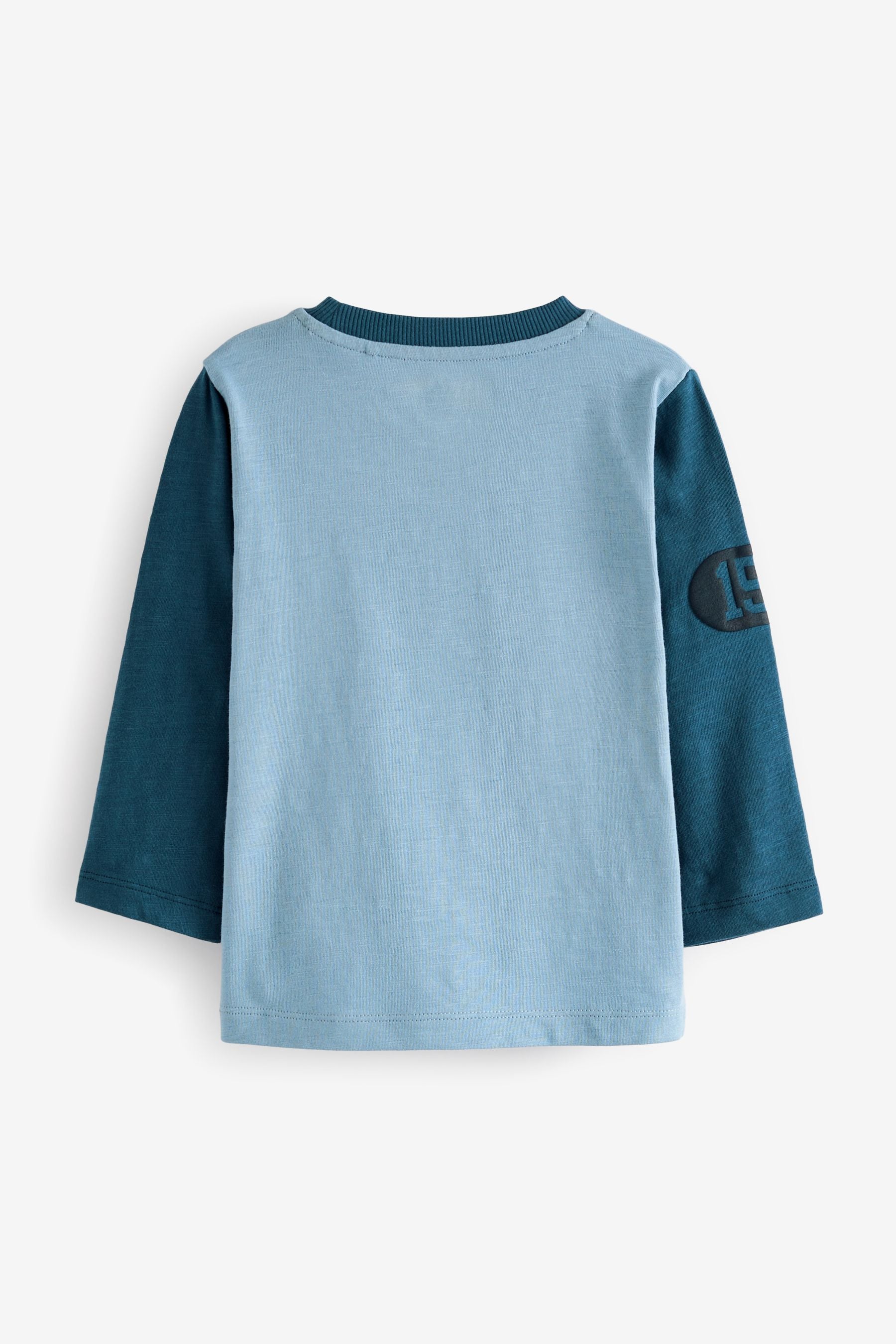 Blue Jurassic Long Sleeve Character T-Shirt (3mths-7yrs)