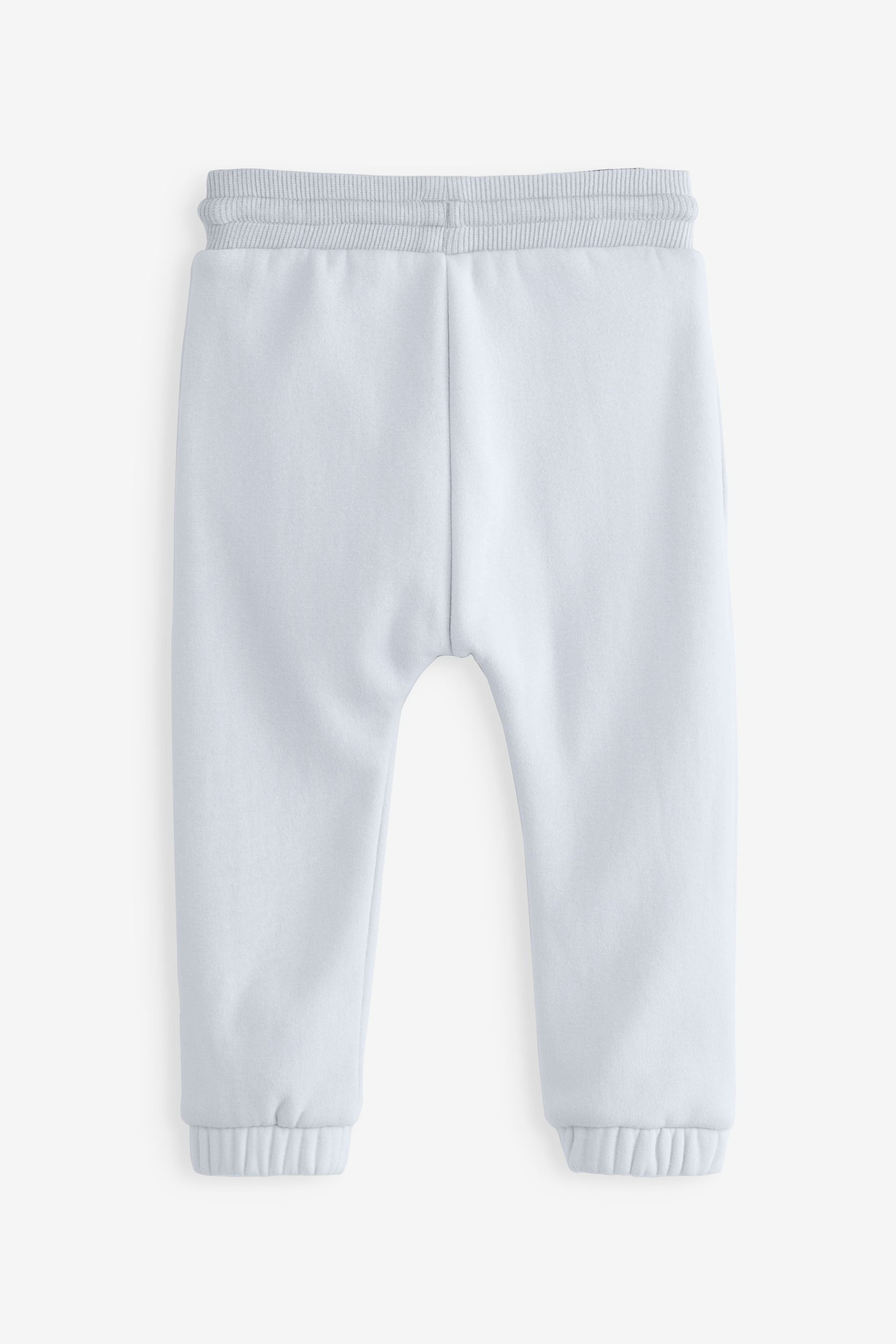 Light Grey Cosy Lined Jersey Joggers (3mths-7yrs)