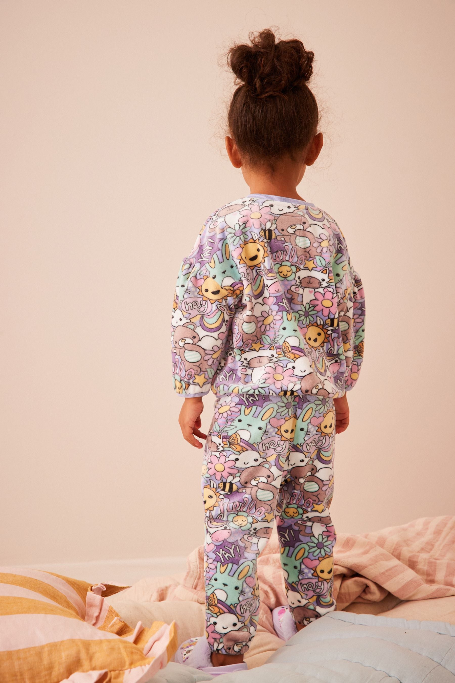 Multi Character Cosy Fleece Pyjamas (3-16yrs)