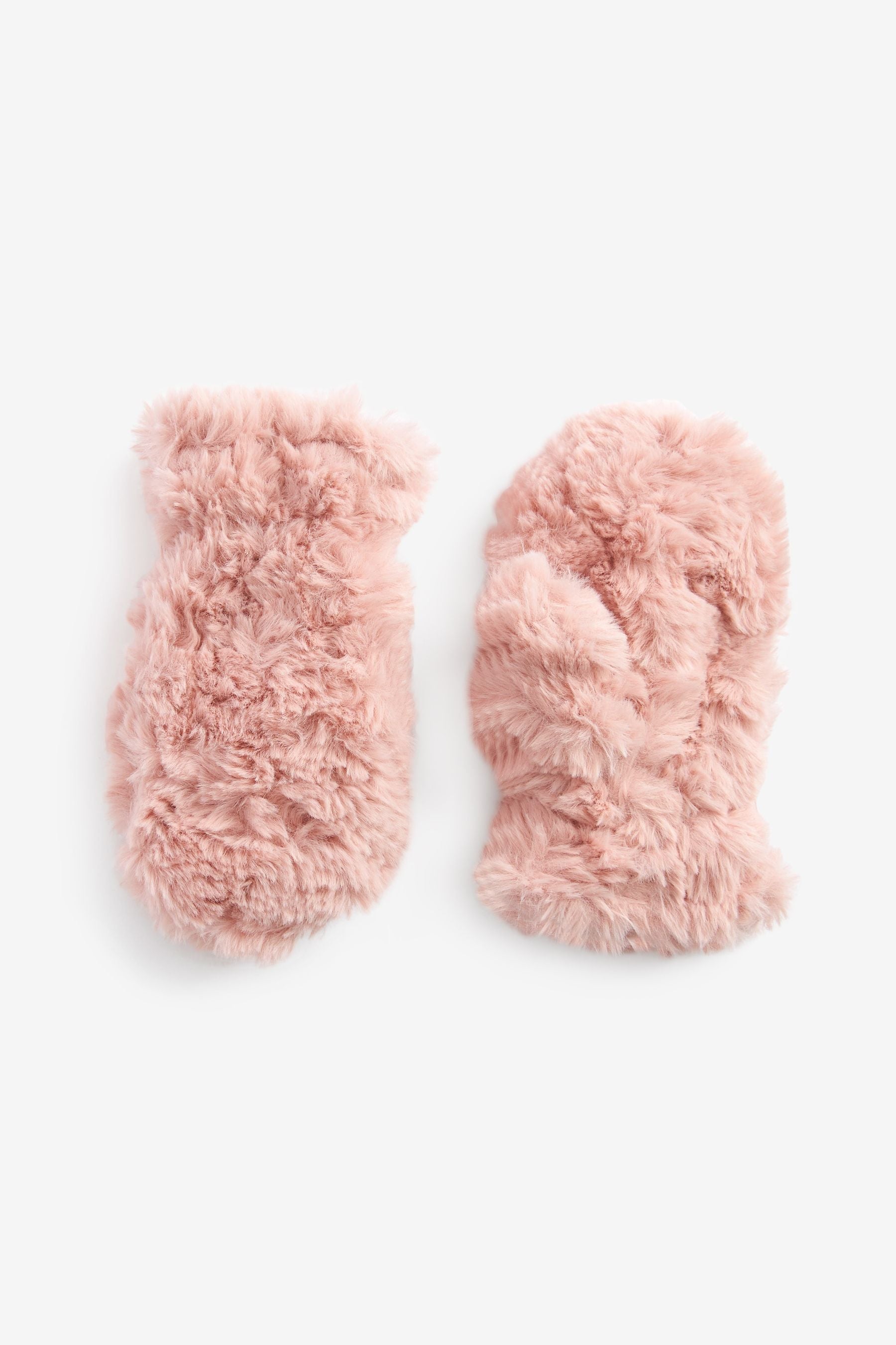 Pink Baker by Ted Baker Pink Faux Fur Trapper Hat Set