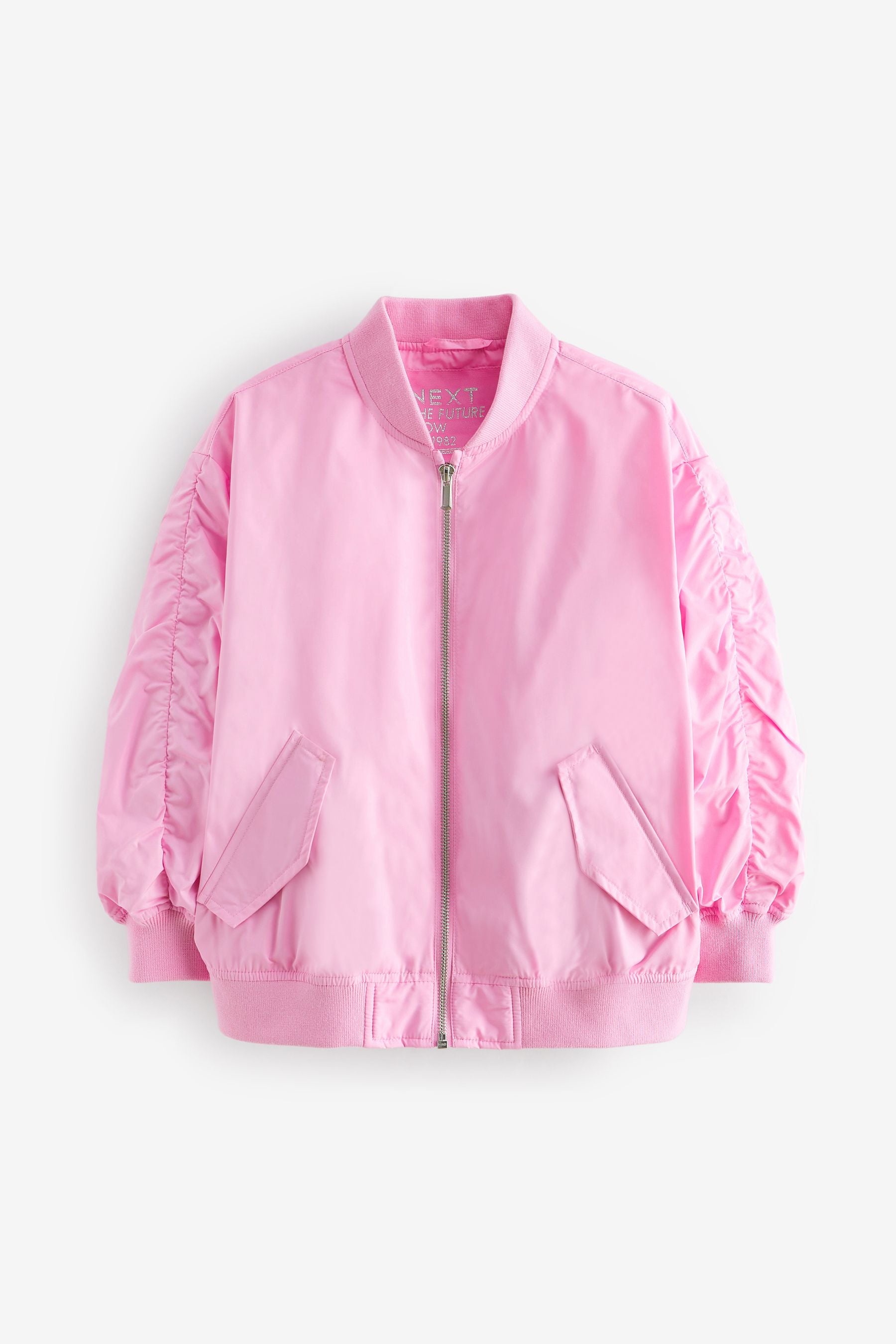 Pink Shower Resistant Bomber Jacket (3-16yrs)