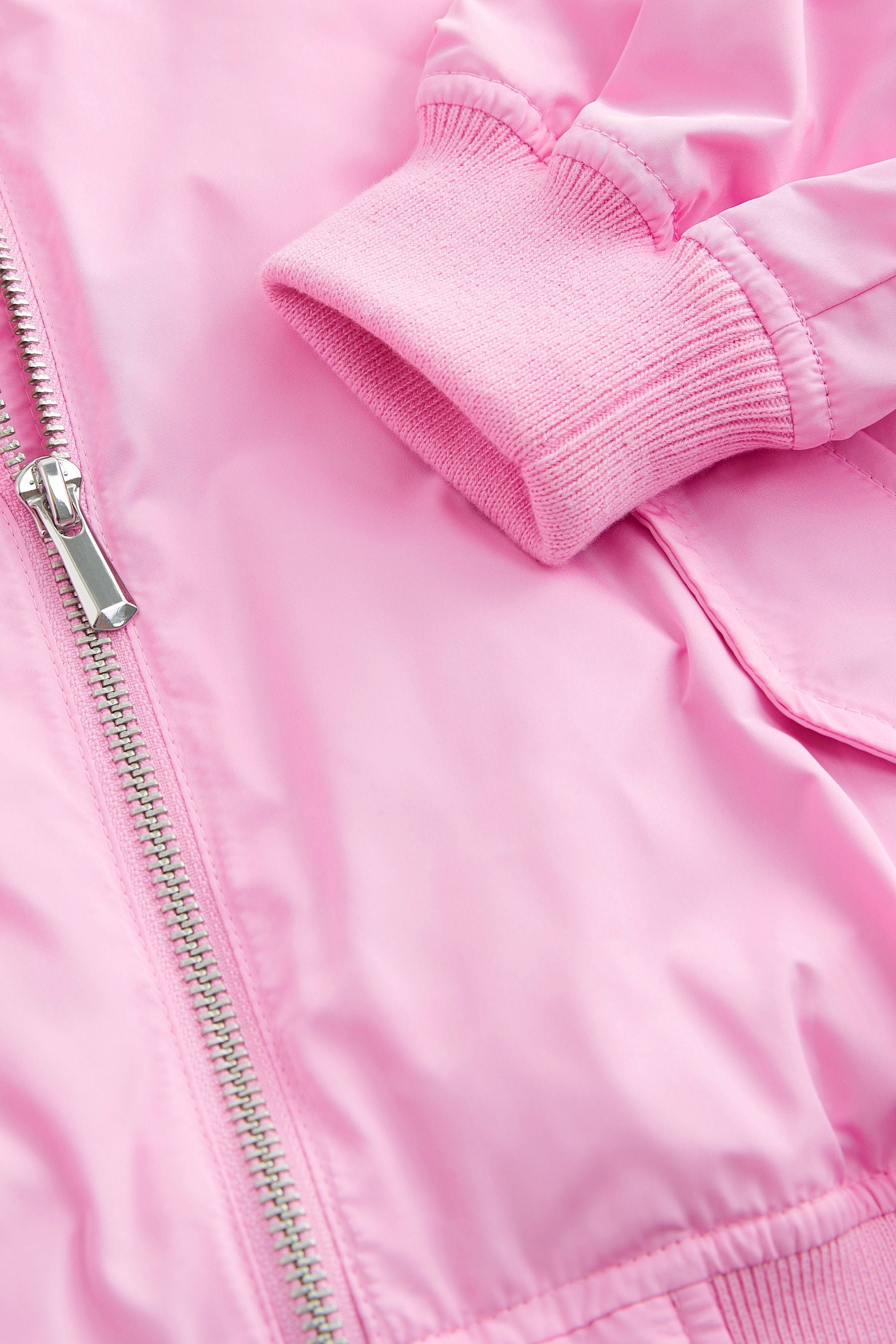 Pink Shower Resistant Bomber Jacket (3-16yrs)