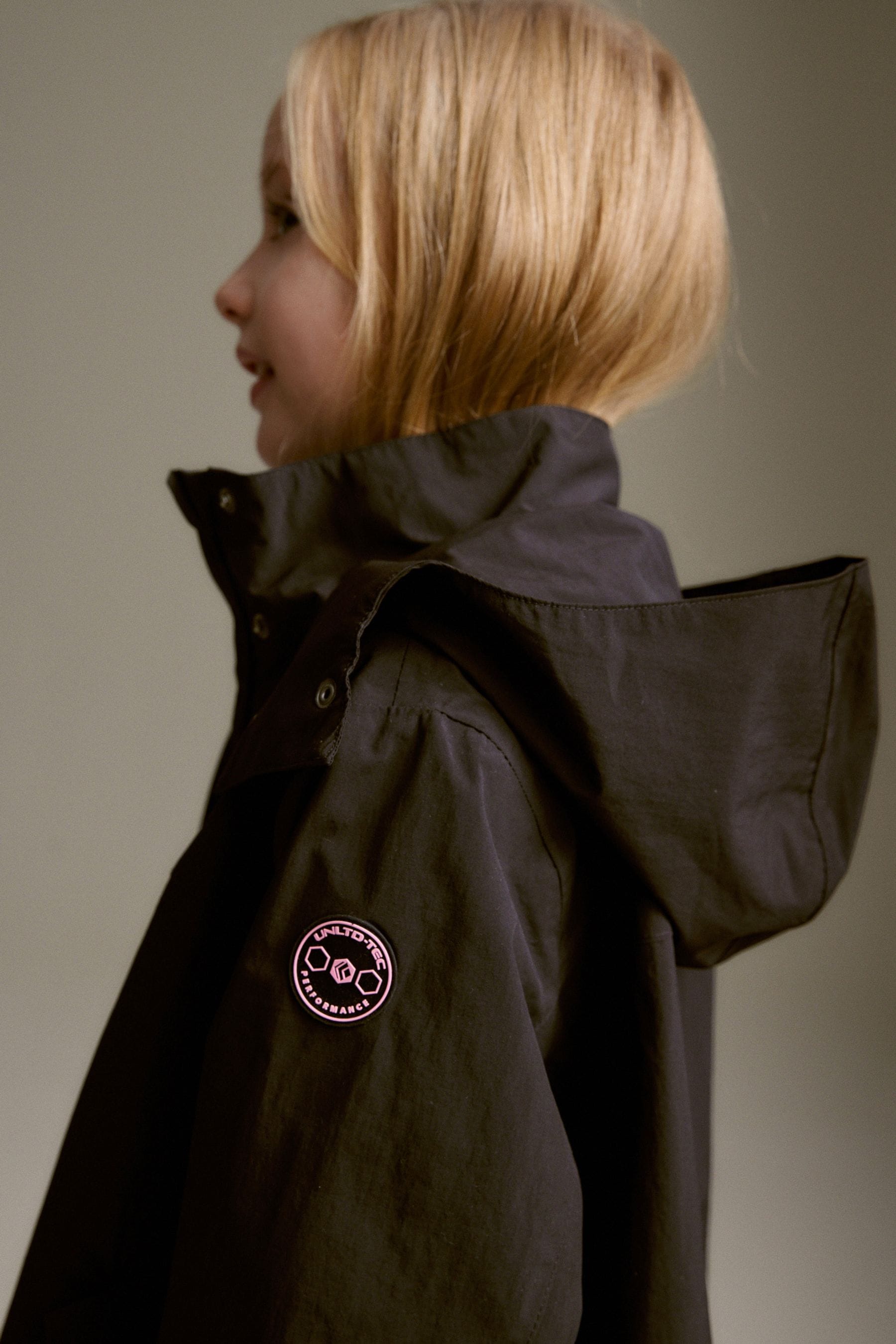 Black Waterproof Cagoule (3-16yrs)