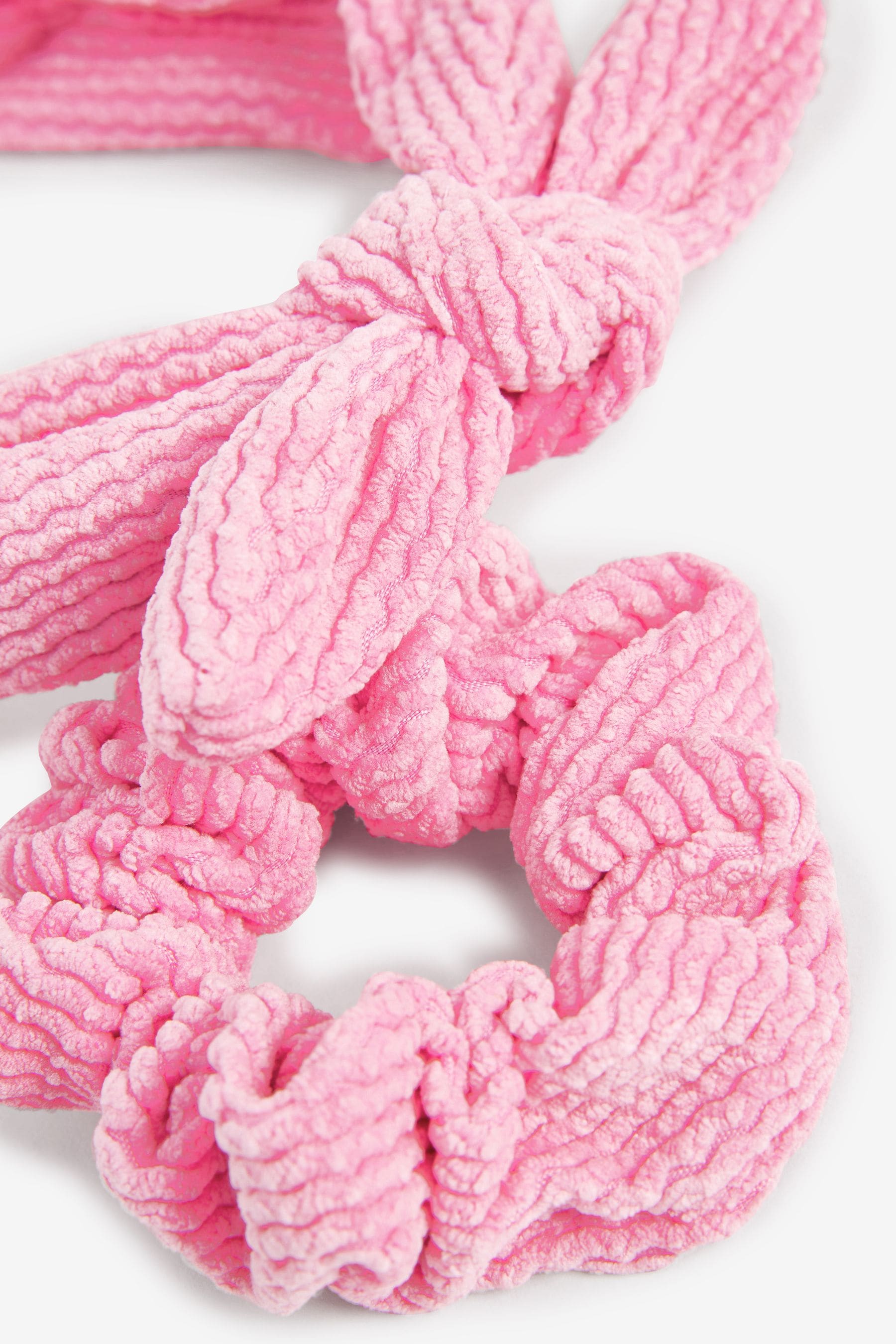 Bright Pink Aliceband and Scrunchie Set