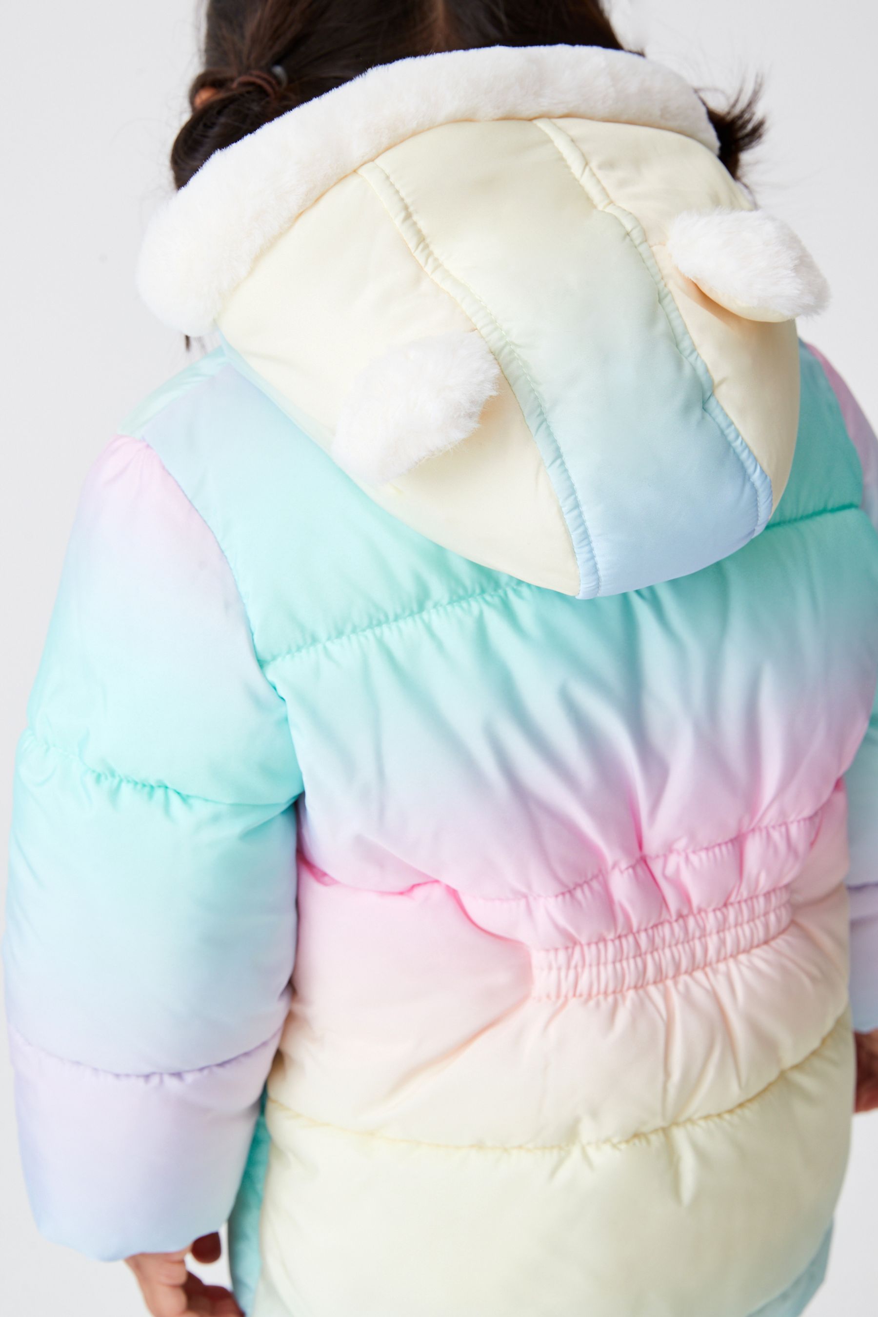 Multi Rainbow Shower Resistant Ombre Snowsuit (3mths-7yrs)