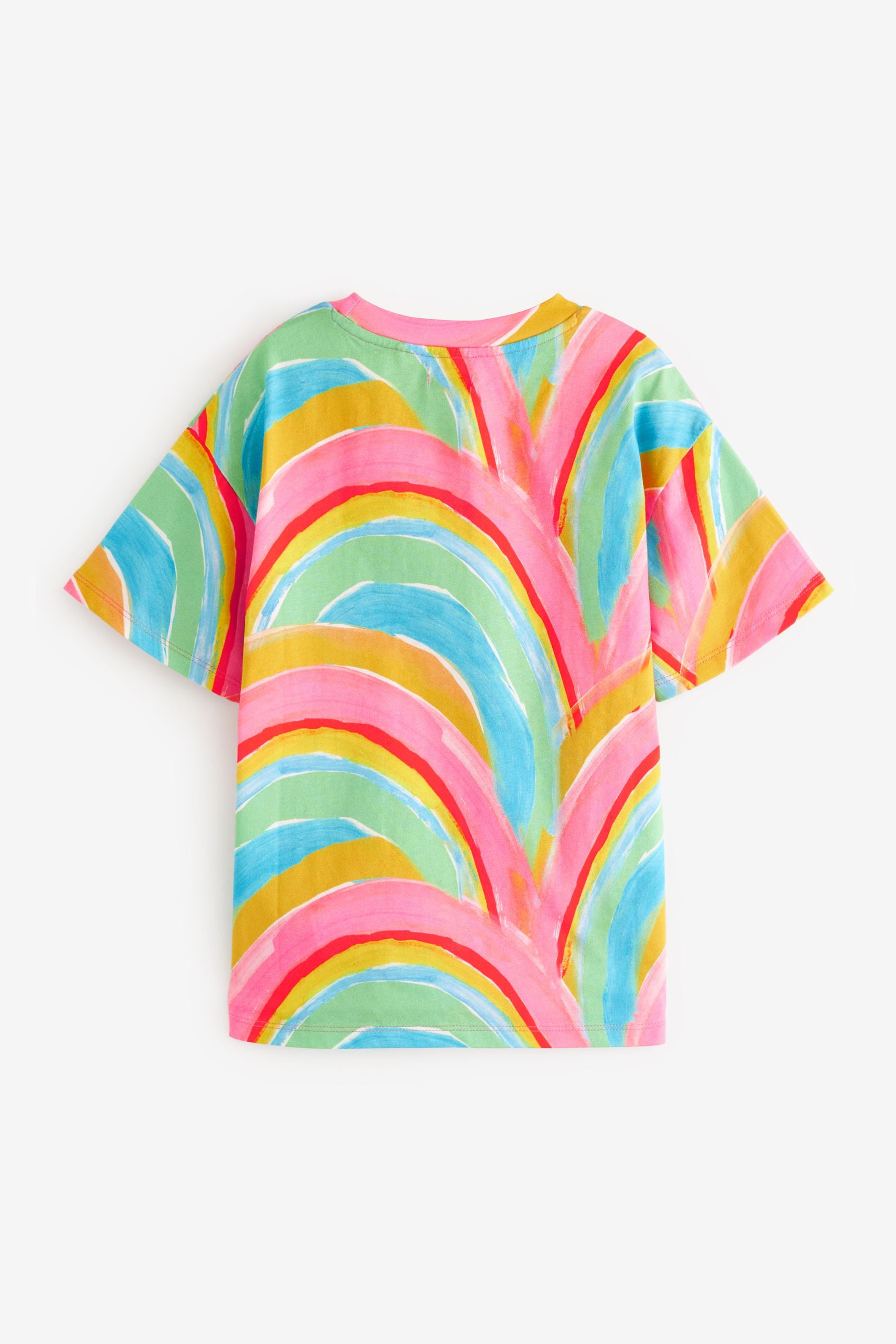 Rainbow Oversized T-Shirt By Eleanor Bowmer for Parkinson's UK at Next (1.5-16yrs)