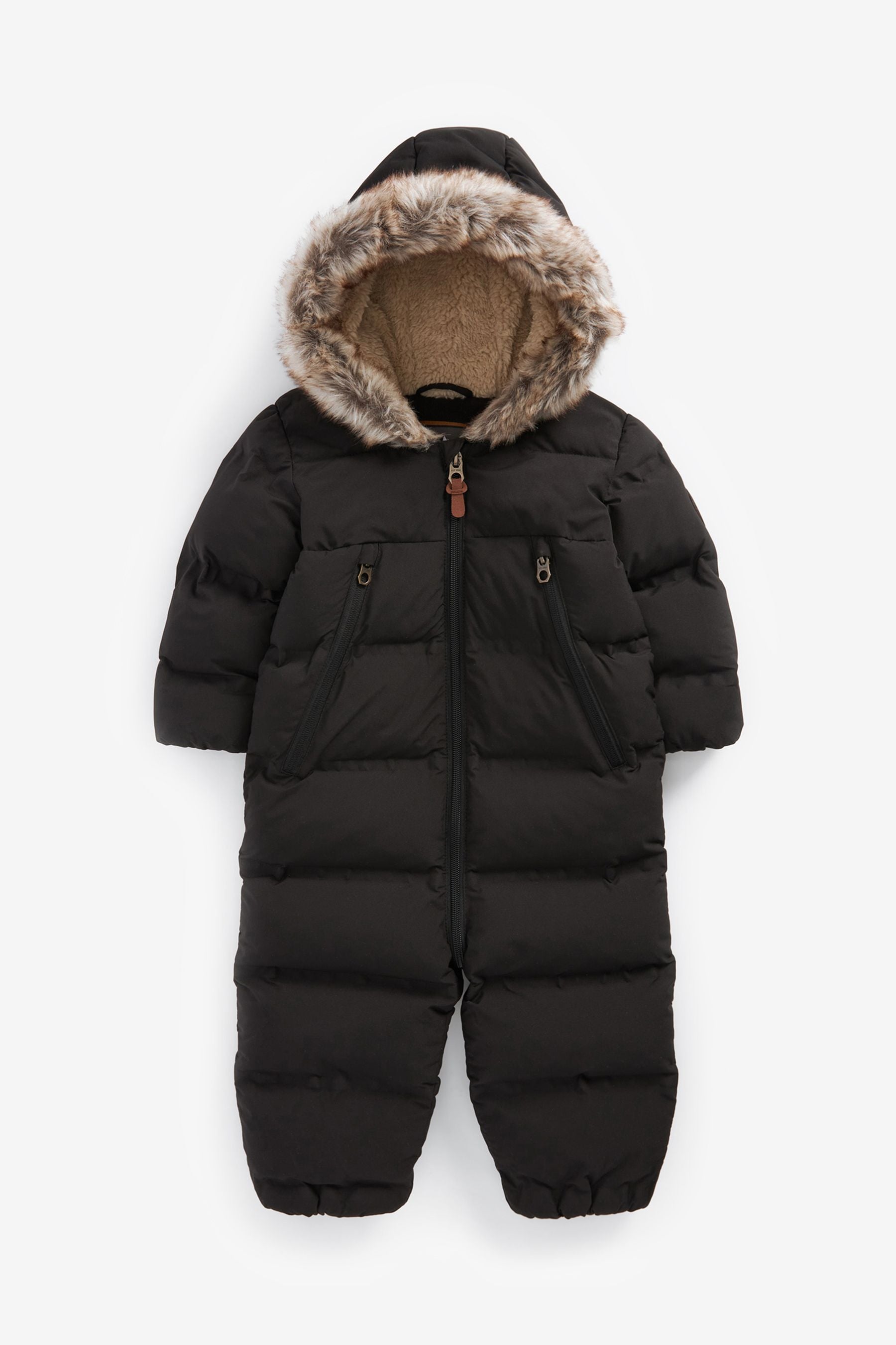 Black Matte Snowsuit (3mths-7yrs)