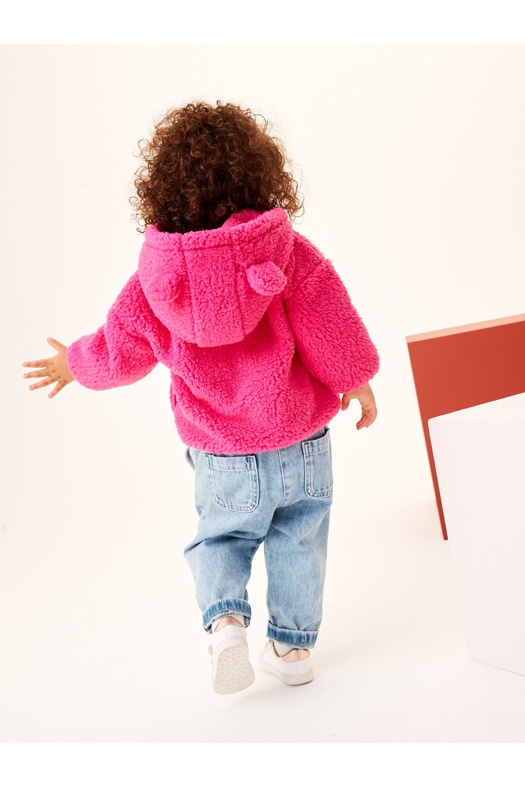 Bright Pink Fleece Zip Through (3mths-7yrs)