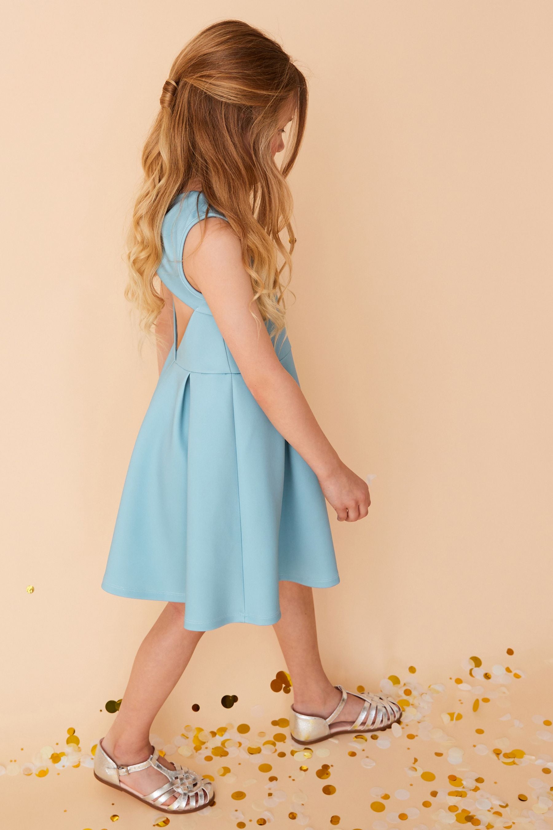 Blue Occasion Dress (3-16yrs)