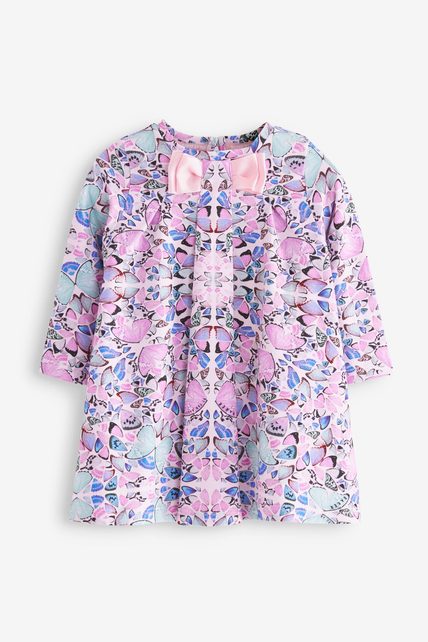 Pink Baker by Ted Baker Pink Butterfly Jersey Dress