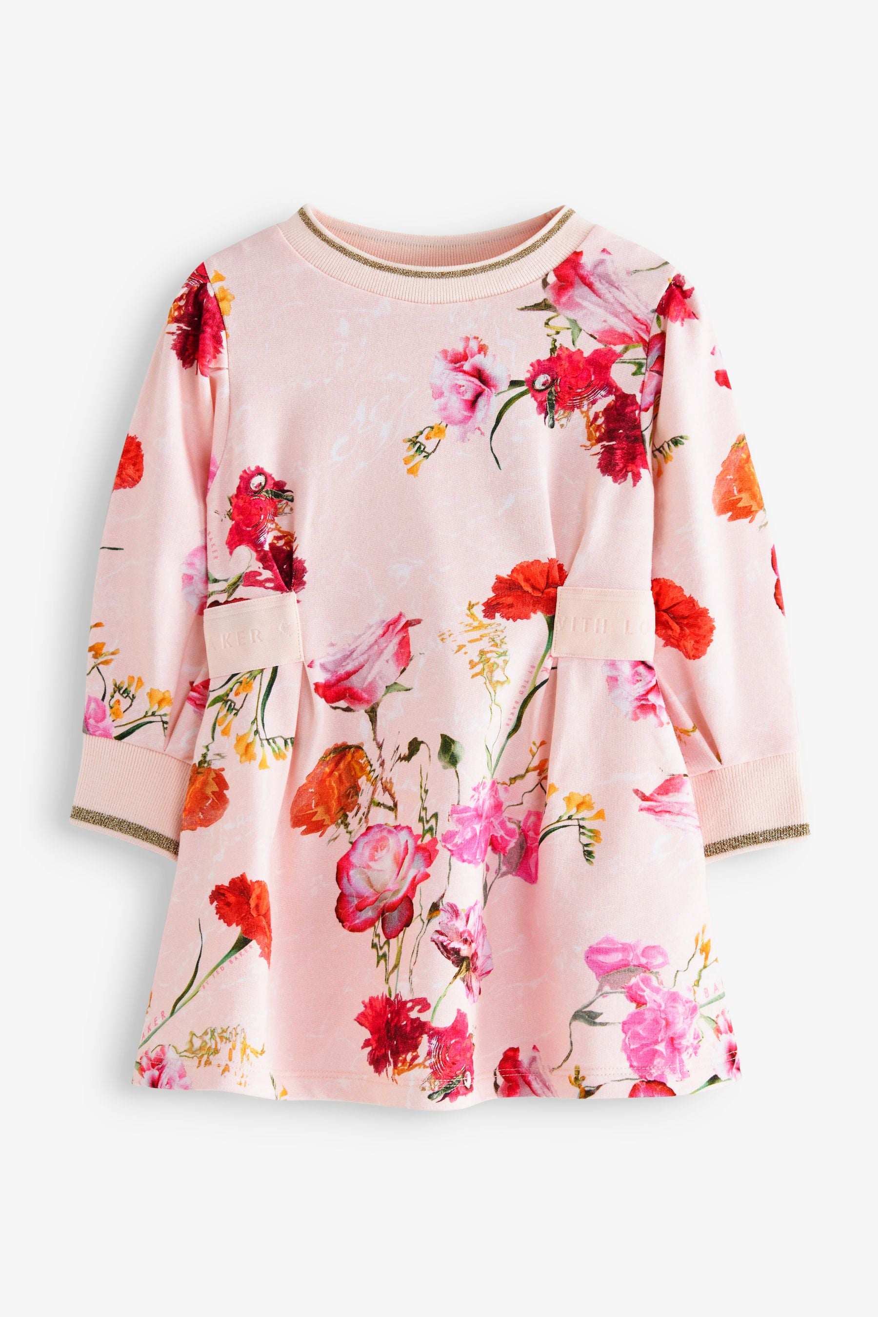 Pink Baker by Ted Baker Pink Floral Jersey Dress