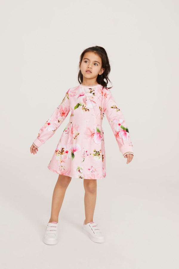 Pink Baker by Ted Baker Pink Floral Jersey Dress