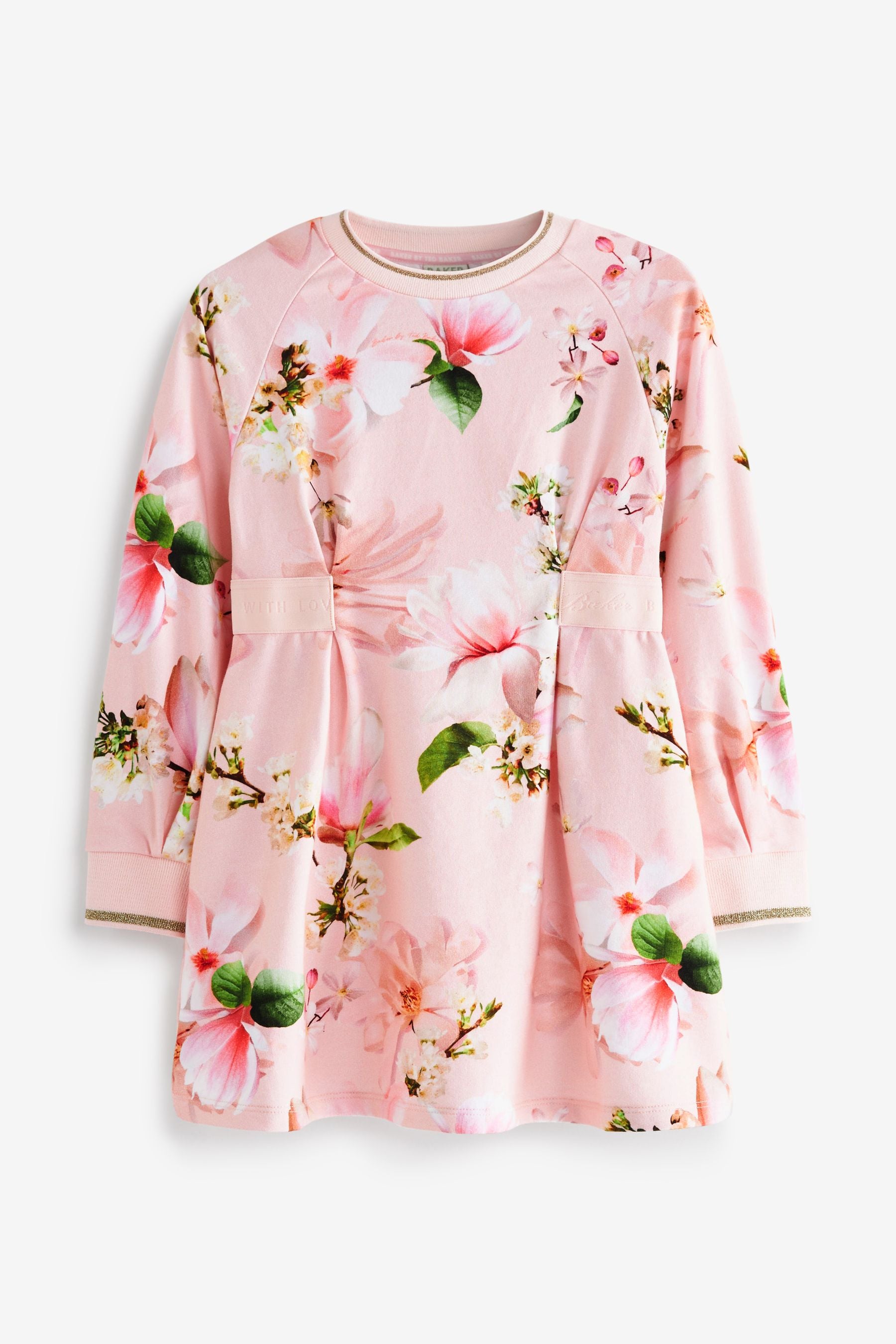 Pink Baker by Ted Baker Pink Floral Jersey Dress