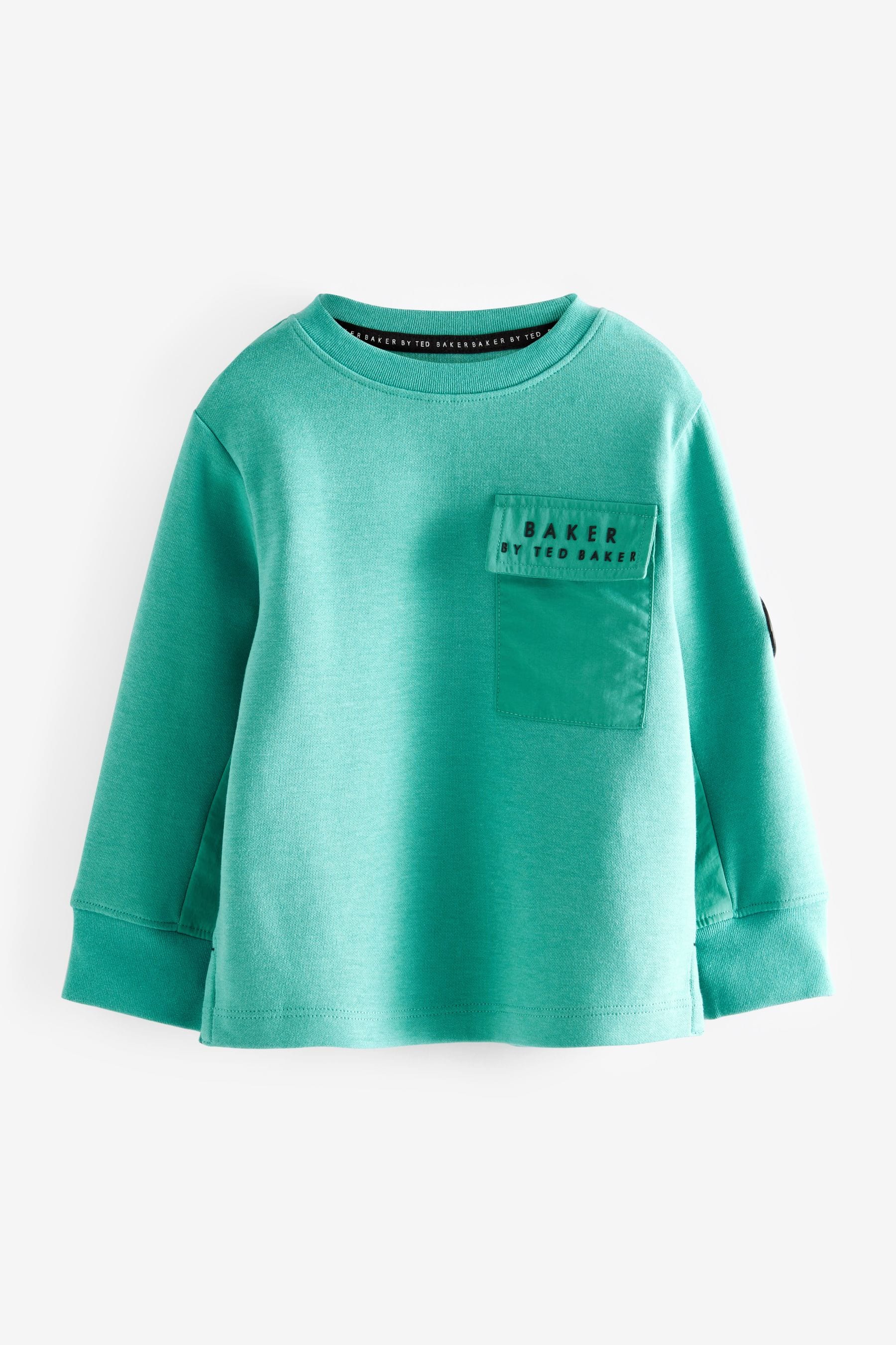 Green Baker by Ted Baker Long Sleeve T-Shirt