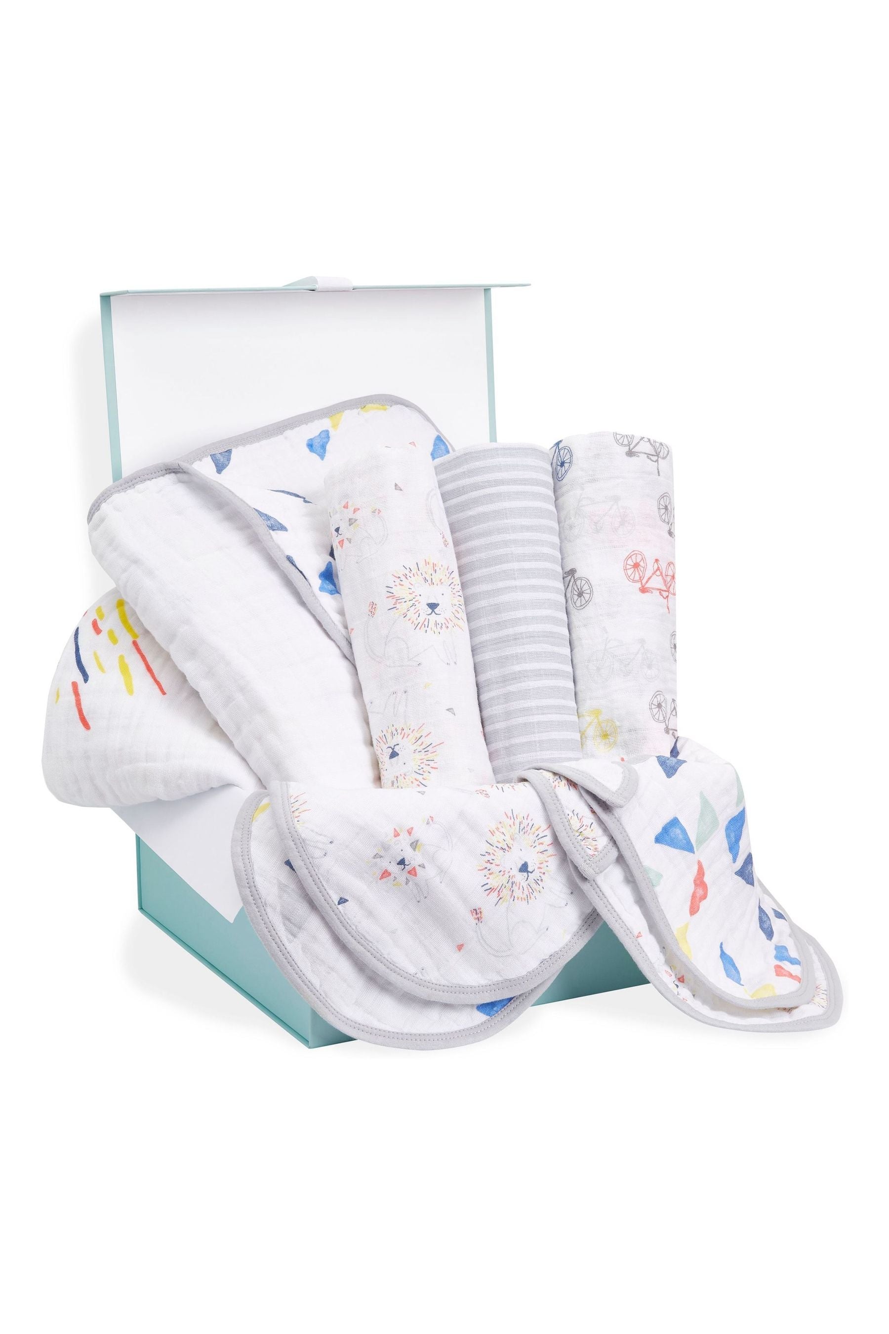 aden + anais Newborn 8 Pack Lion Luxury Gift Set