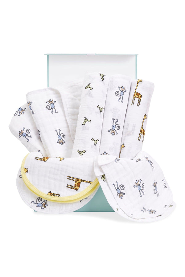 aden + anais Newborn 8 Pack Jungle Jam Luxury Gift Set