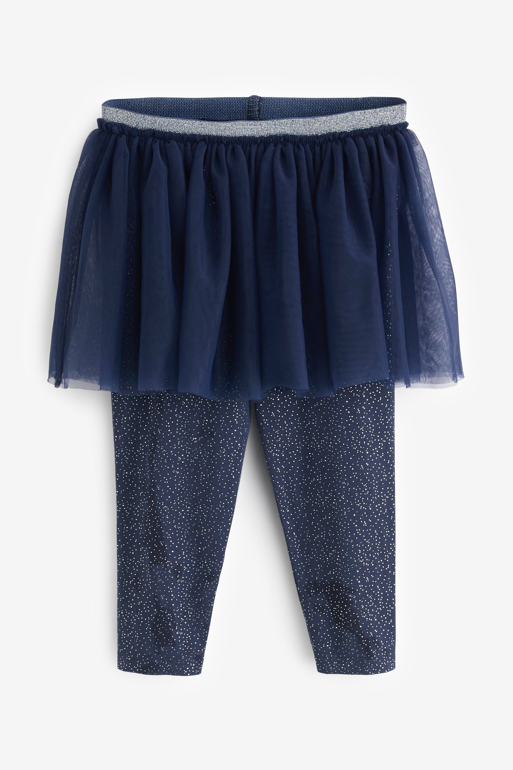 Navy Blue Tutu Leggings (3mths-7yrs)