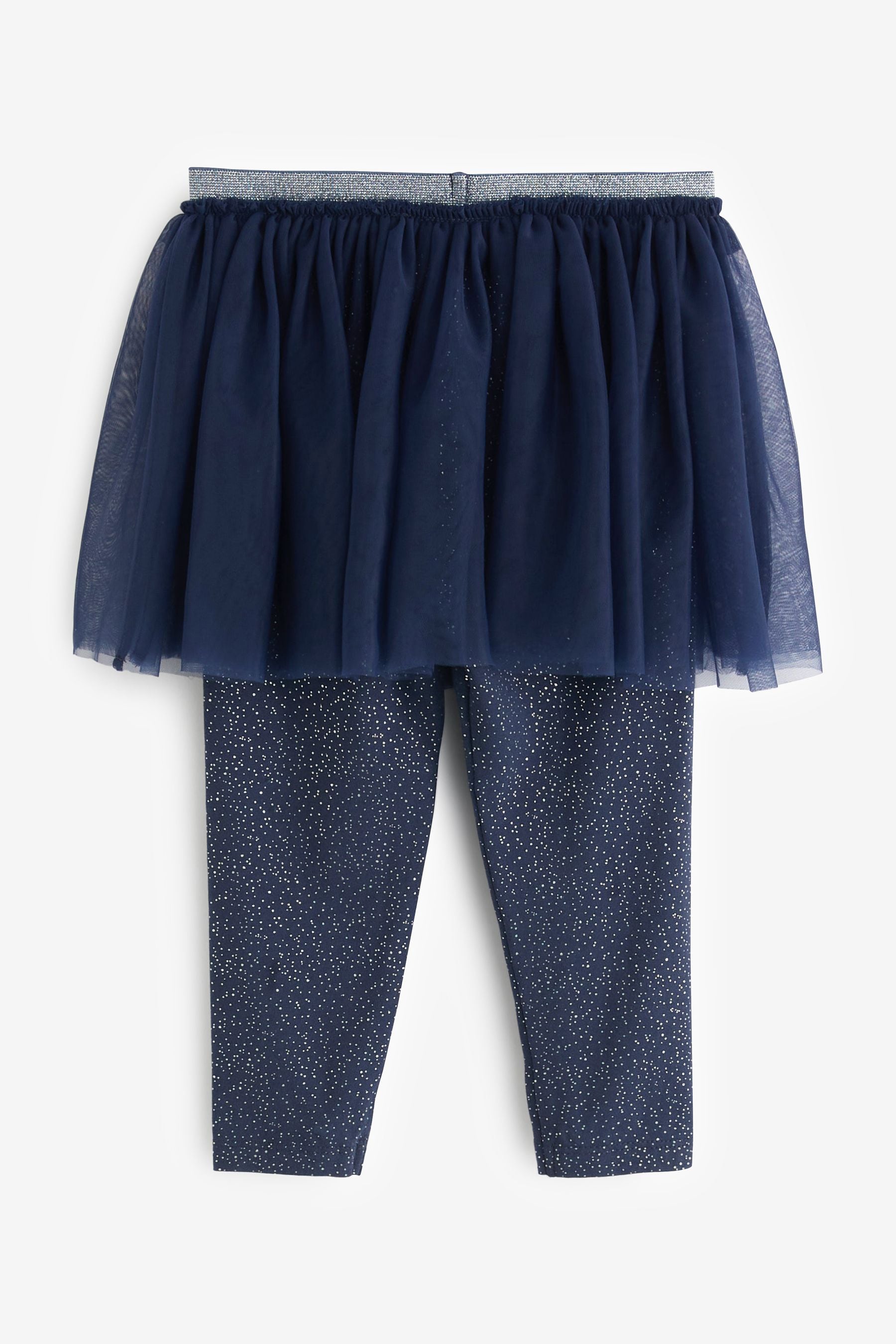 Navy Blue Tutu Leggings (3mths-7yrs)