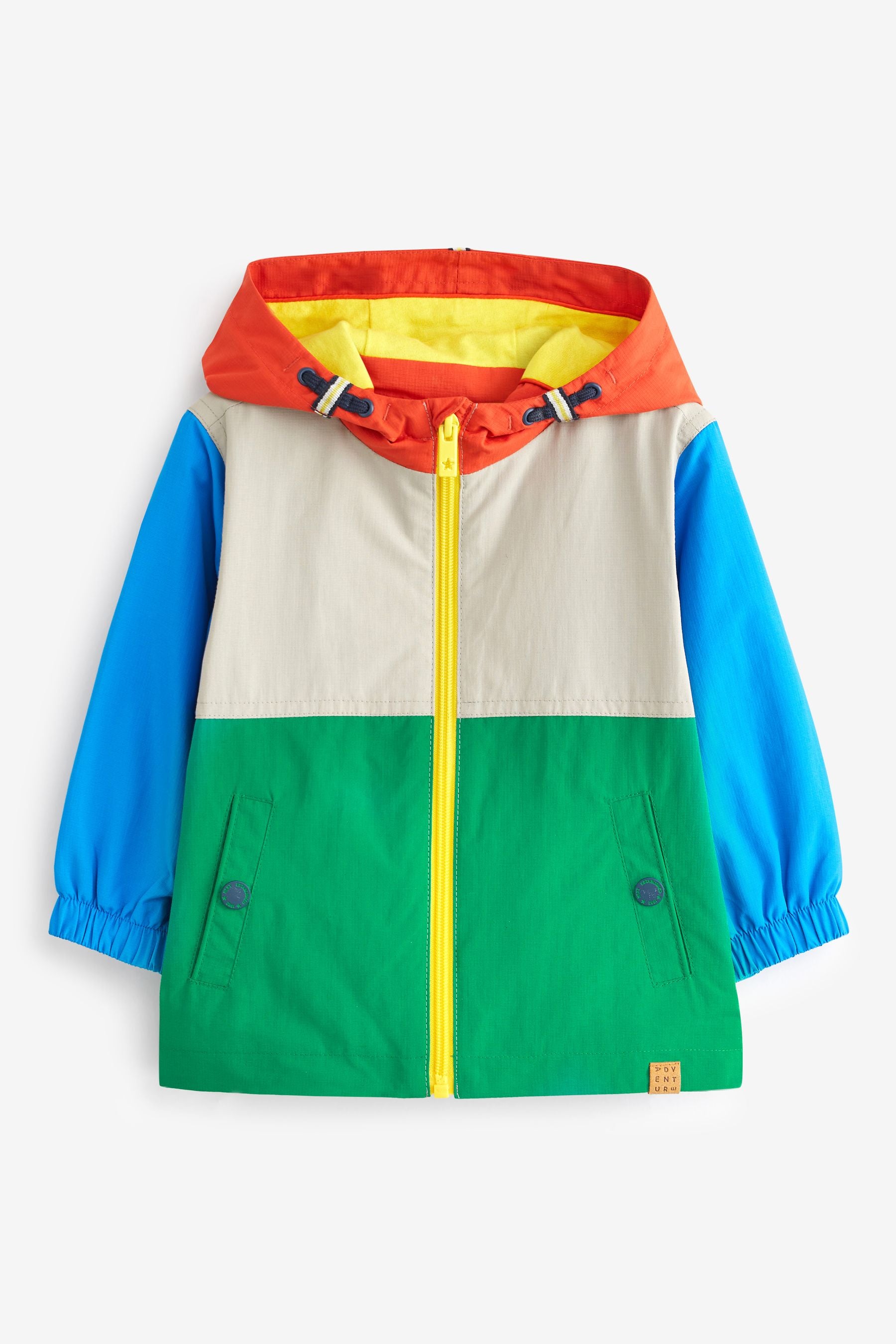 Multi Colourblock Shower Resistant Summer Jacket (3mths-7yrs)