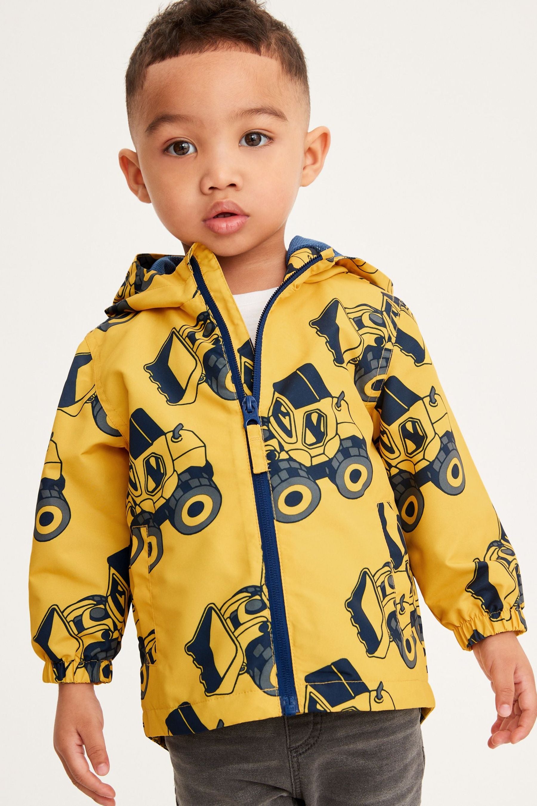 Yellow Digger Shower Resistant Jacket (3mths-7yrs)