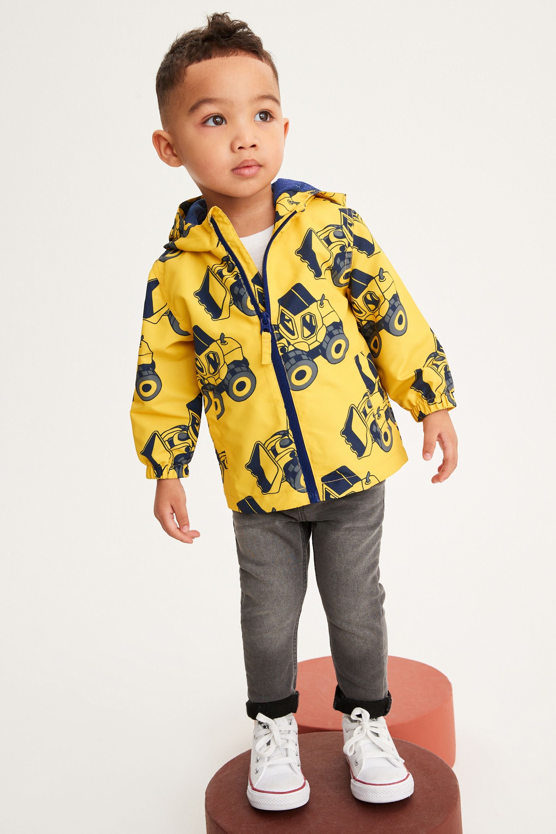 Yellow Digger Shower Resistant Jacket (3mths-7yrs)