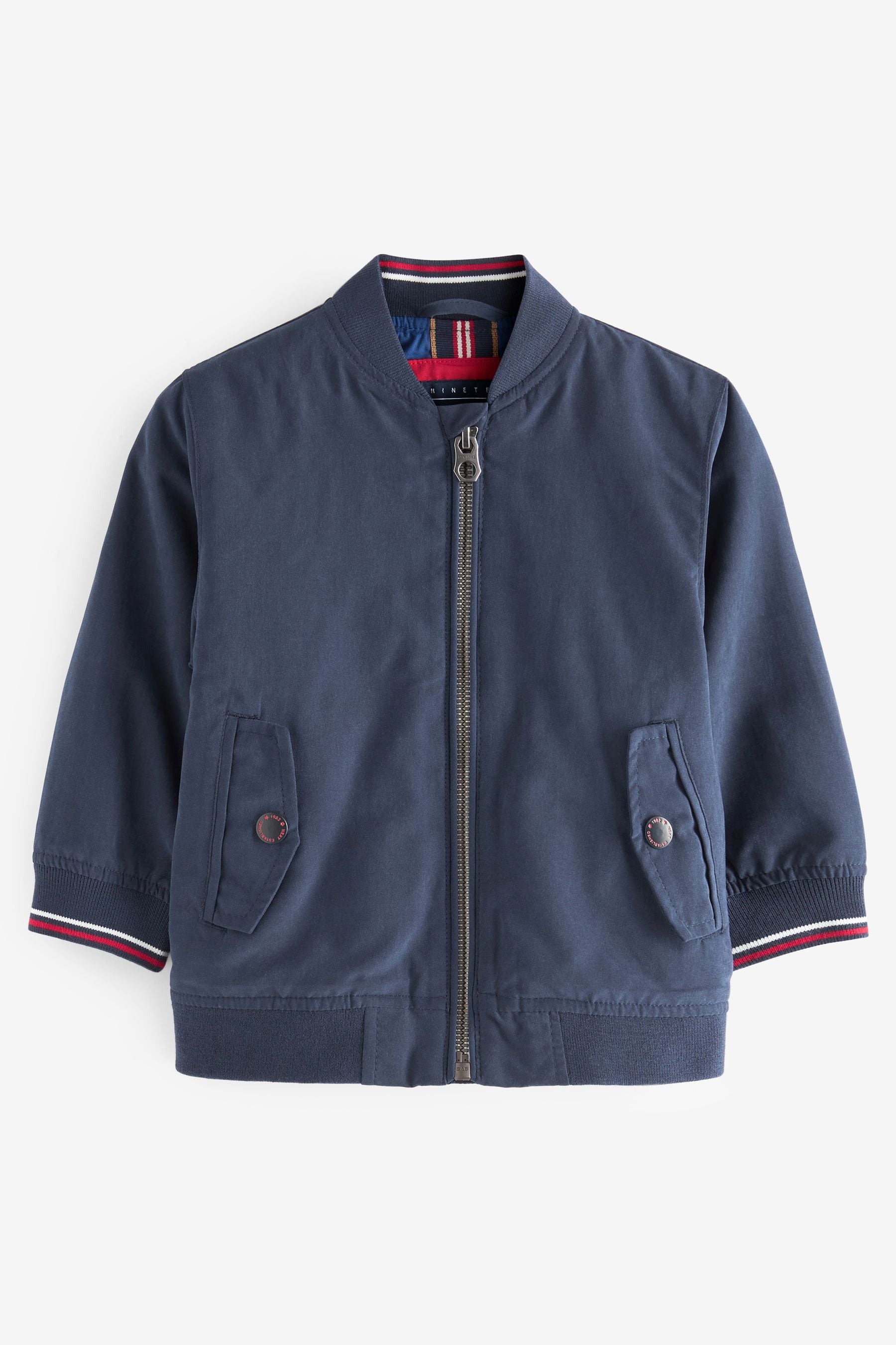 Navy Blue Harrington Jacket (3mths-7yrs)