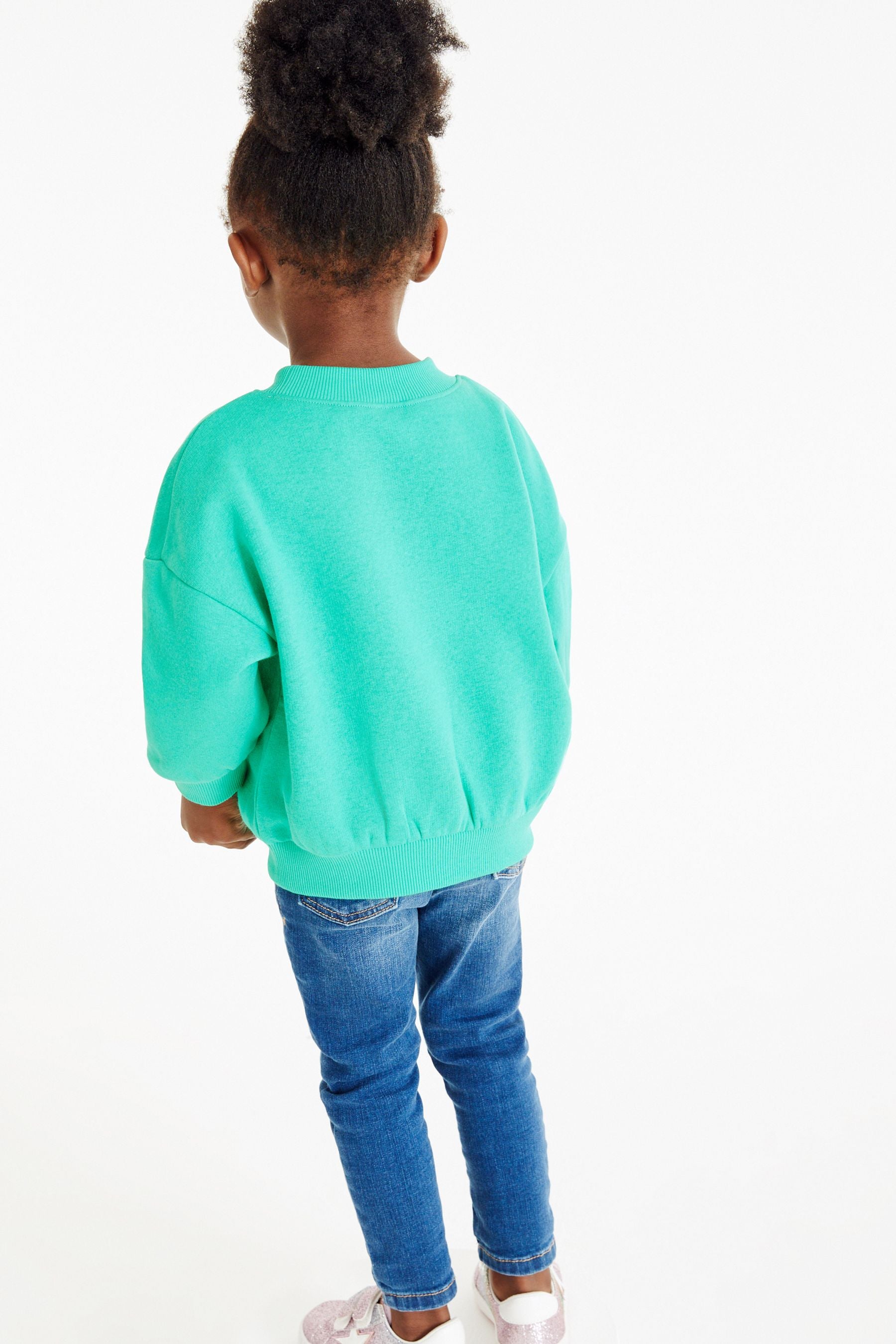 Green Unicorn Pocket Sweatshirt (3mths-7yrs)