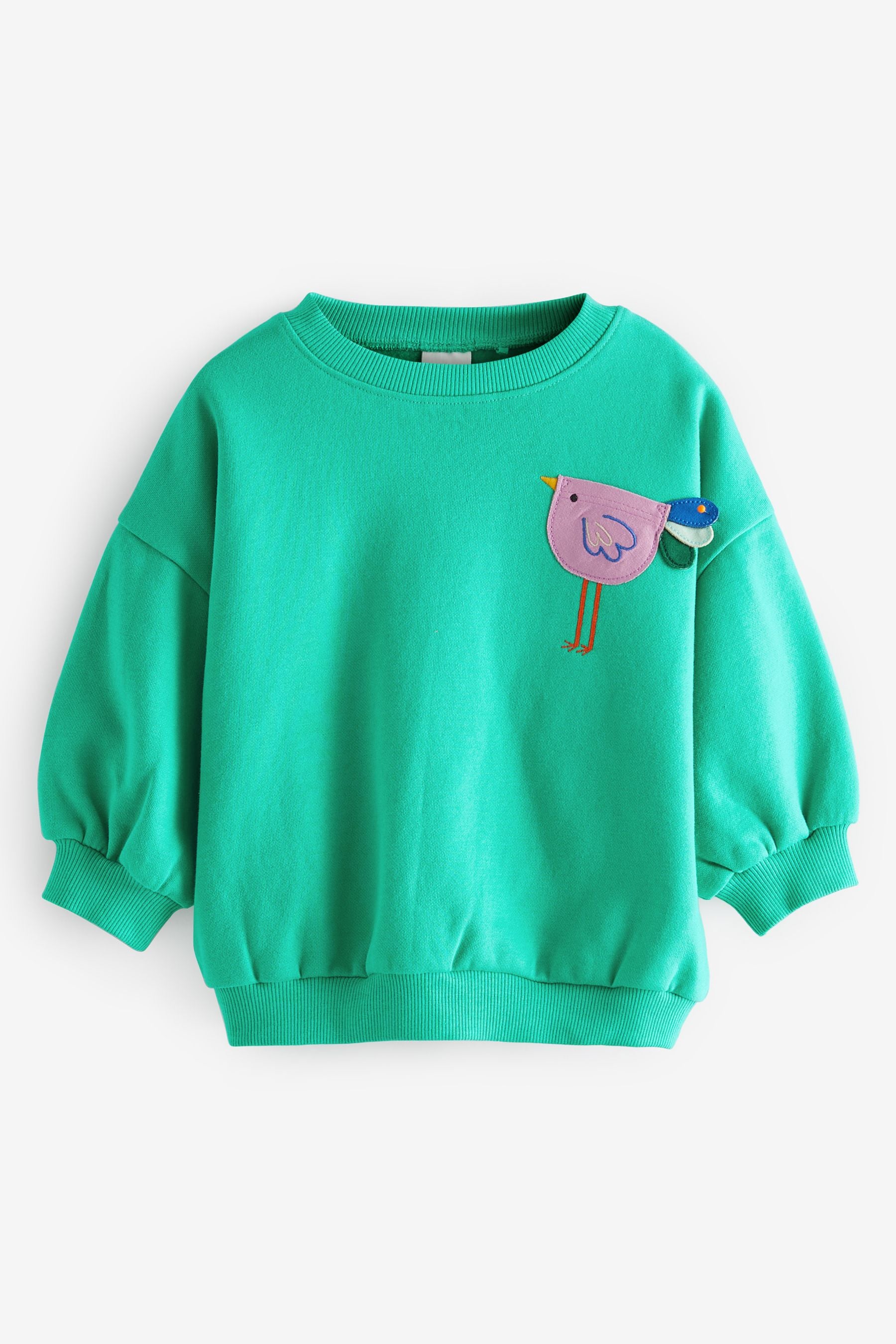 Green Unicorn Pocket Sweatshirt (3mths-7yrs)