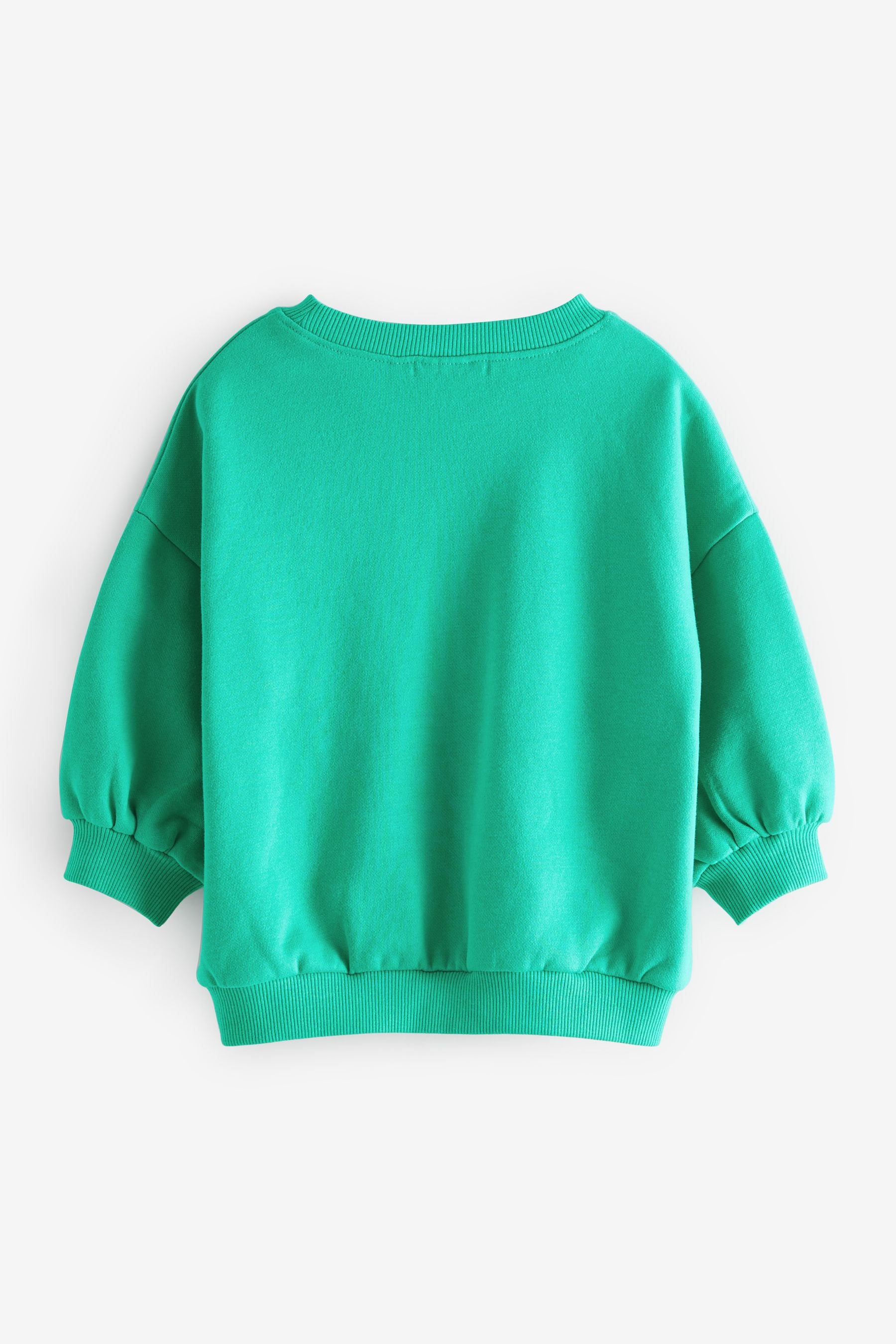 Green Unicorn Pocket Sweatshirt (3mths-7yrs)