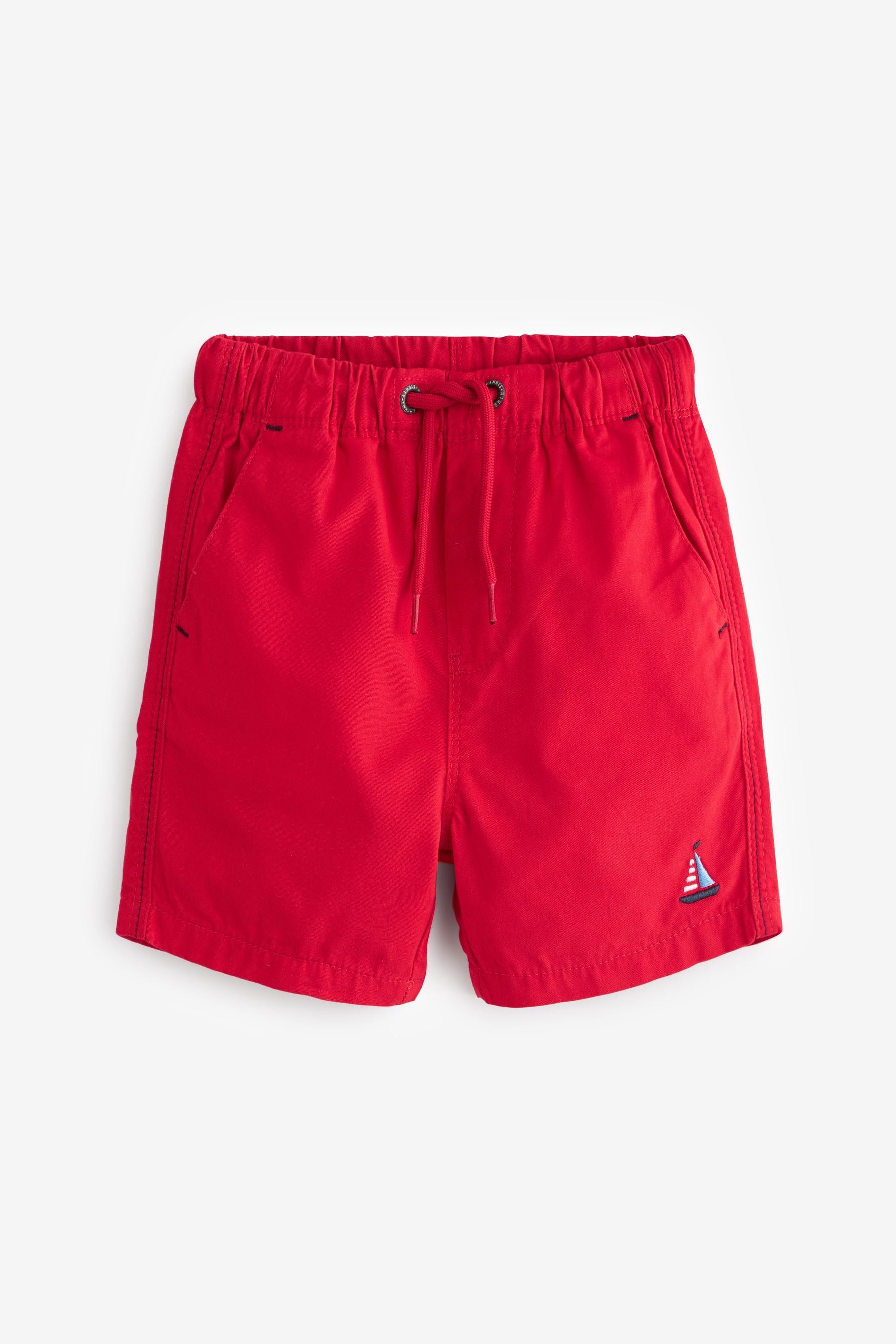 Red Pull-On Shorts (3mths-7yrs)