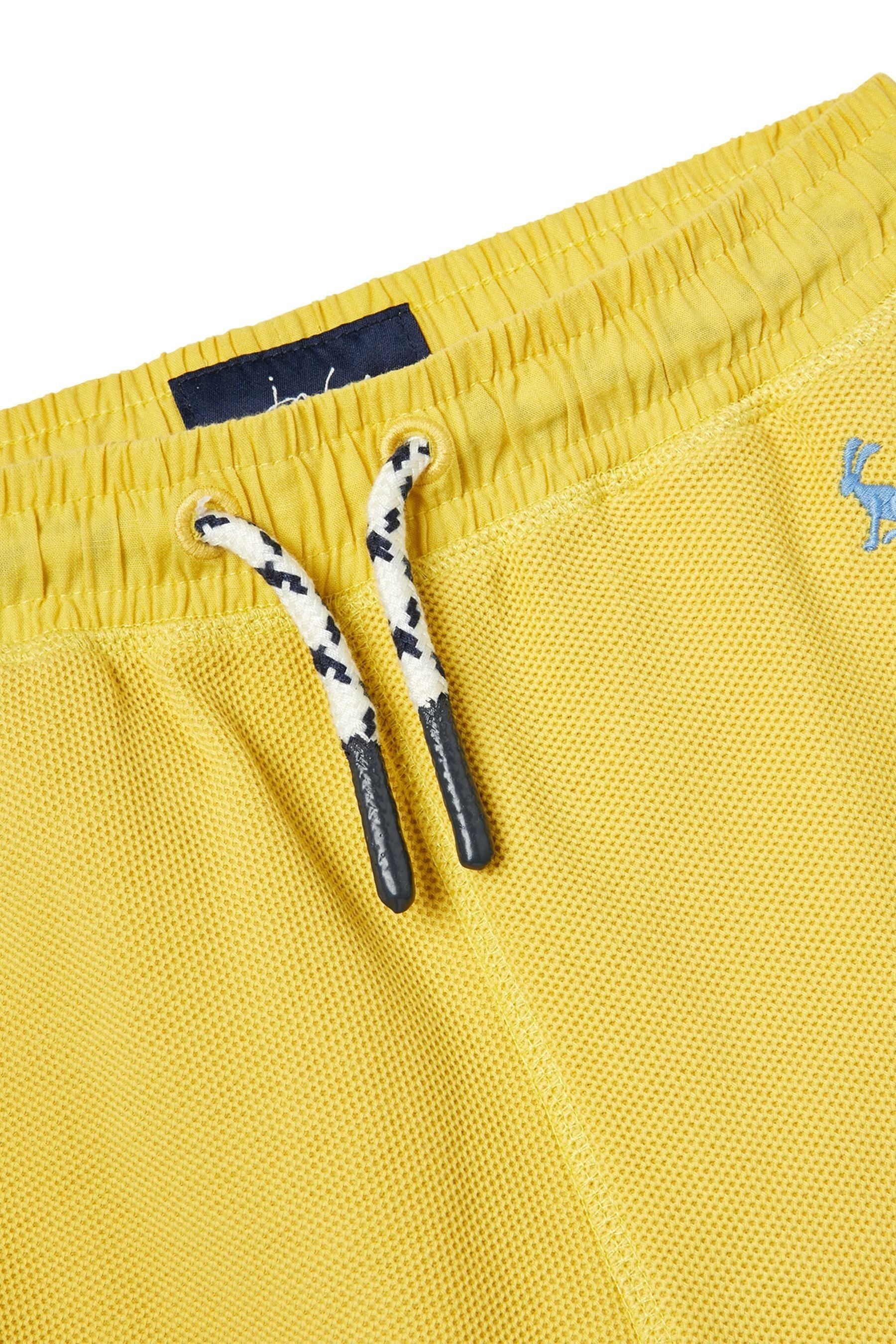 Joules Jed Yellow Jersey Jog Shorts