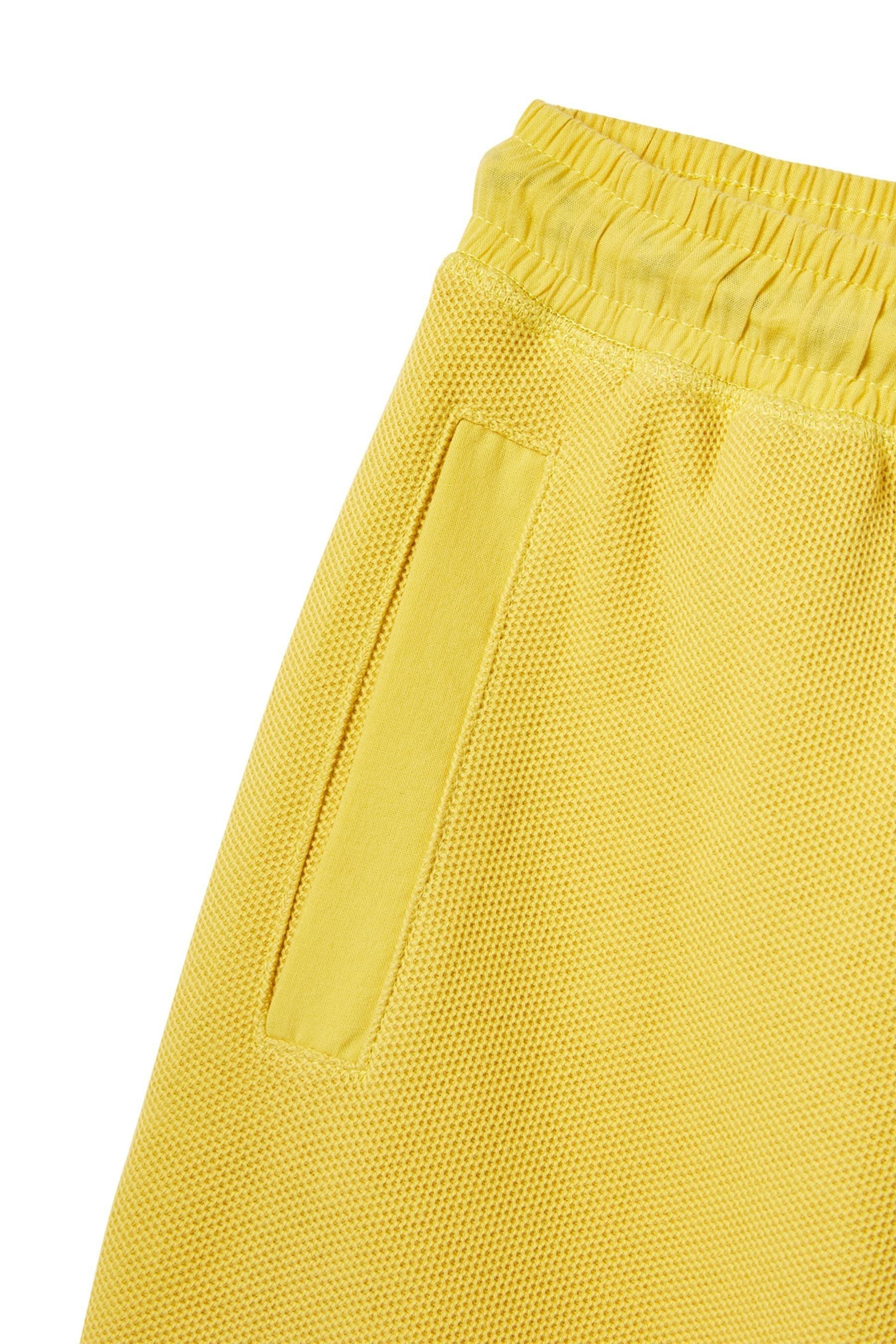 Joules Jed Yellow Jersey Jog Shorts