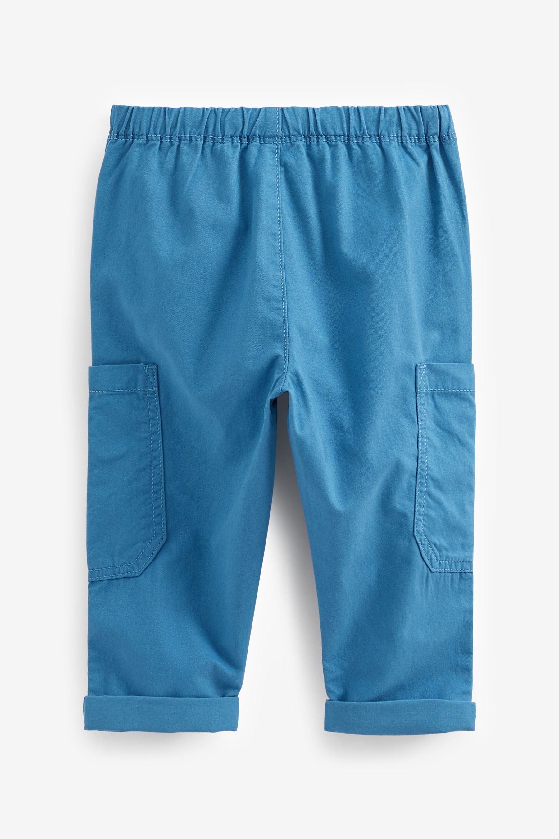 Bright Blue Side Pocket Pull-On Trousers (3mths-7yrs)